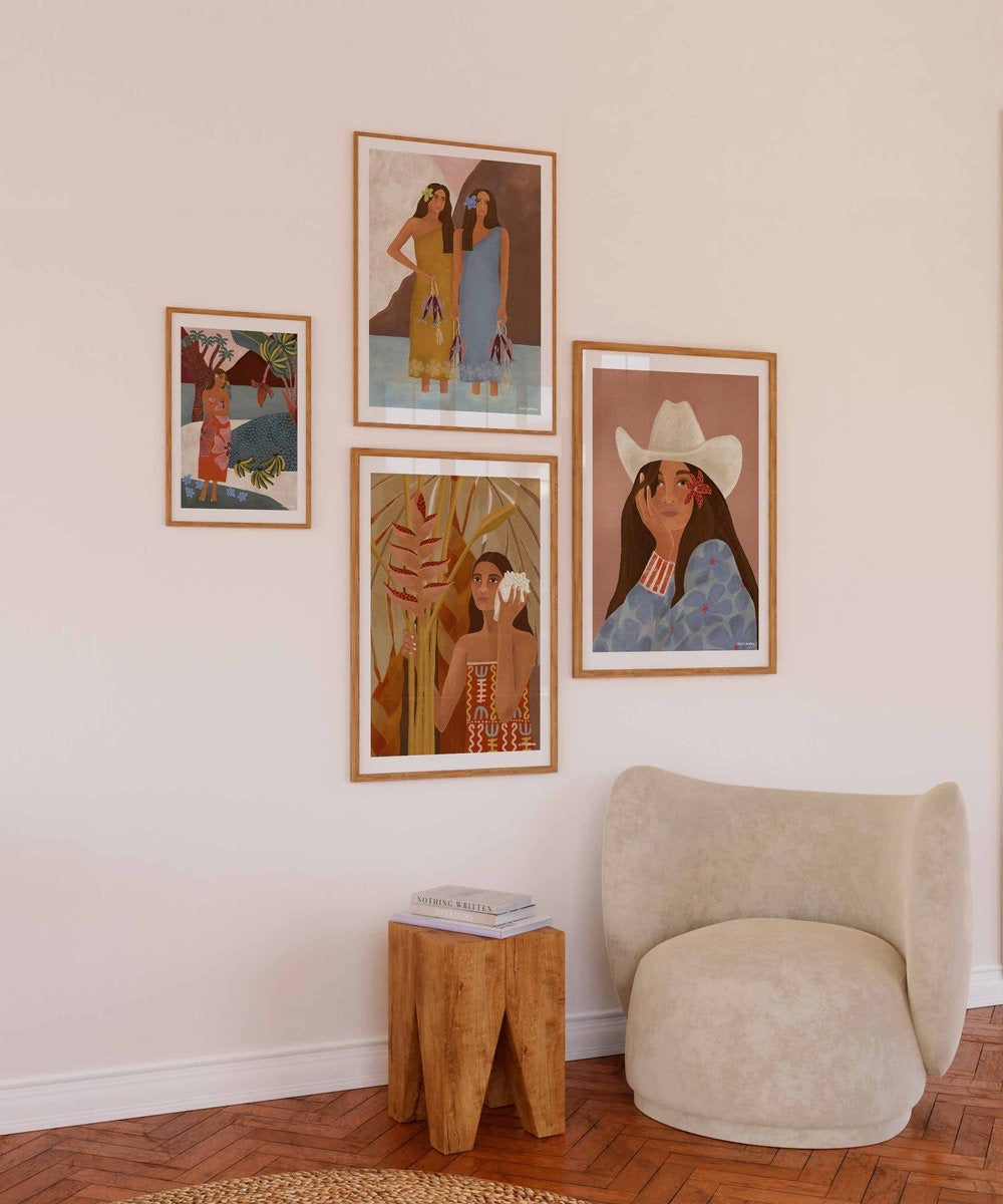 【karina jambrak art】island ranch girl