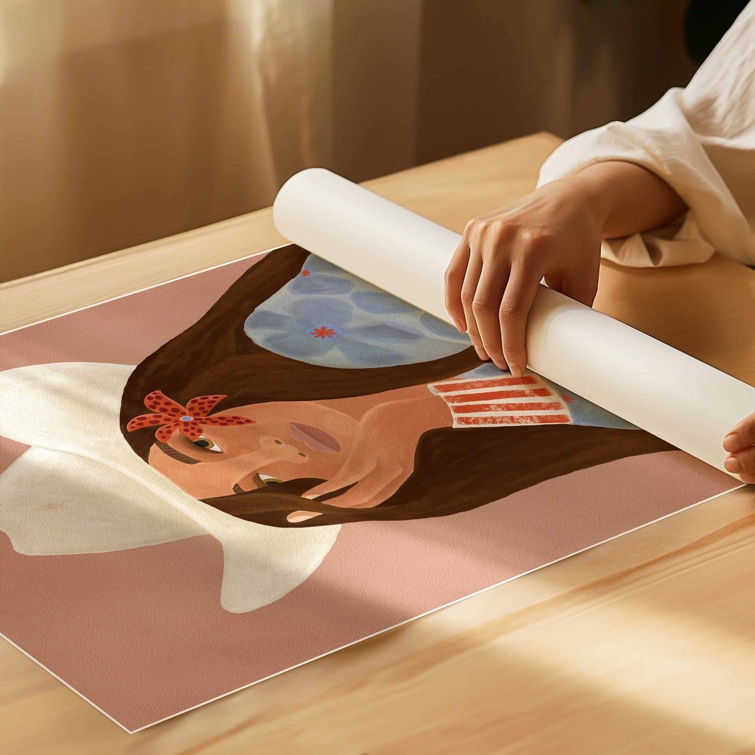 【karina jambrak art】island ranch girl