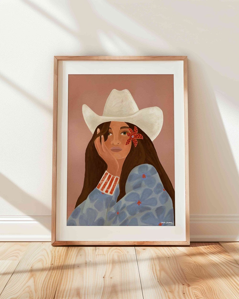 【karina jambrak art】island ranch girl