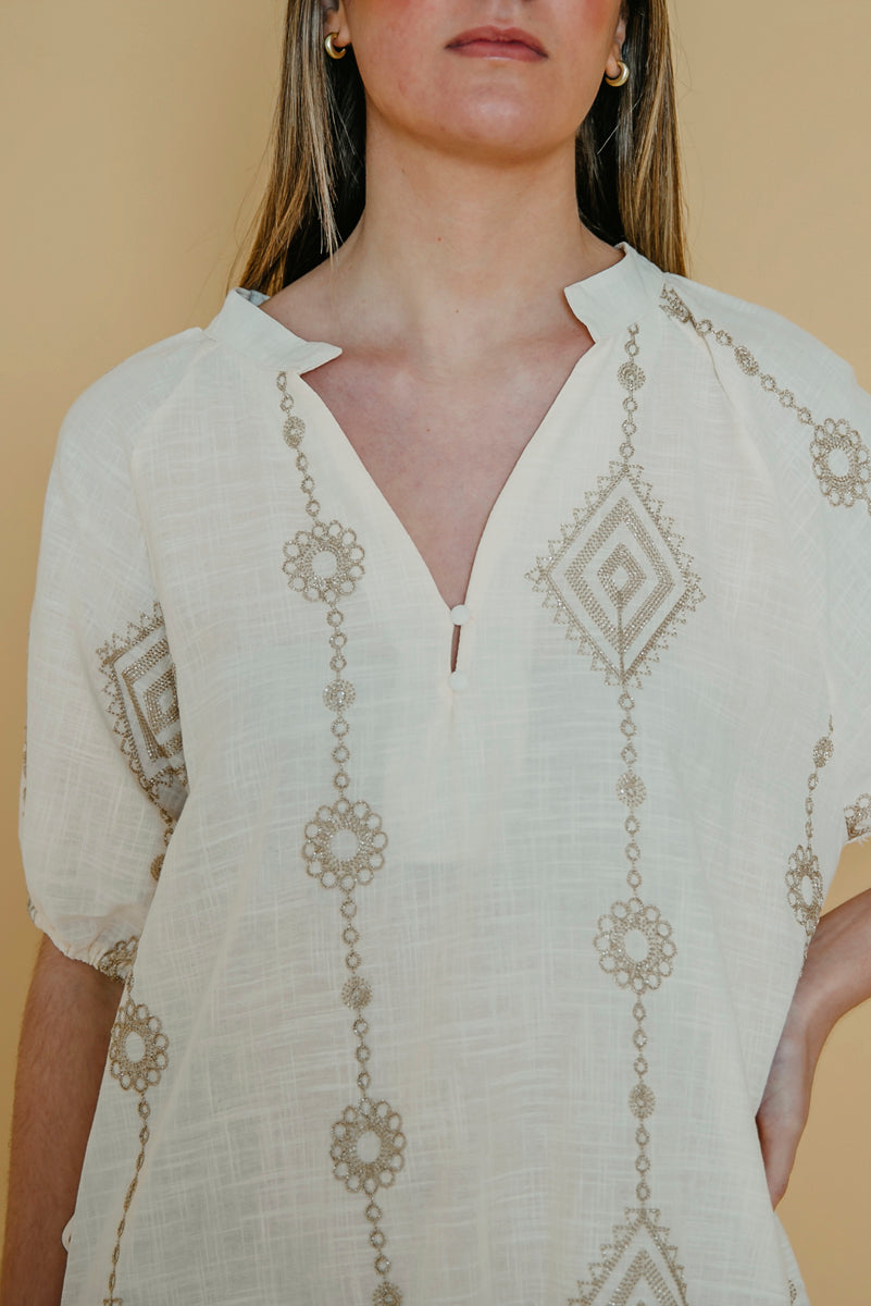 ginevra short cotton dress