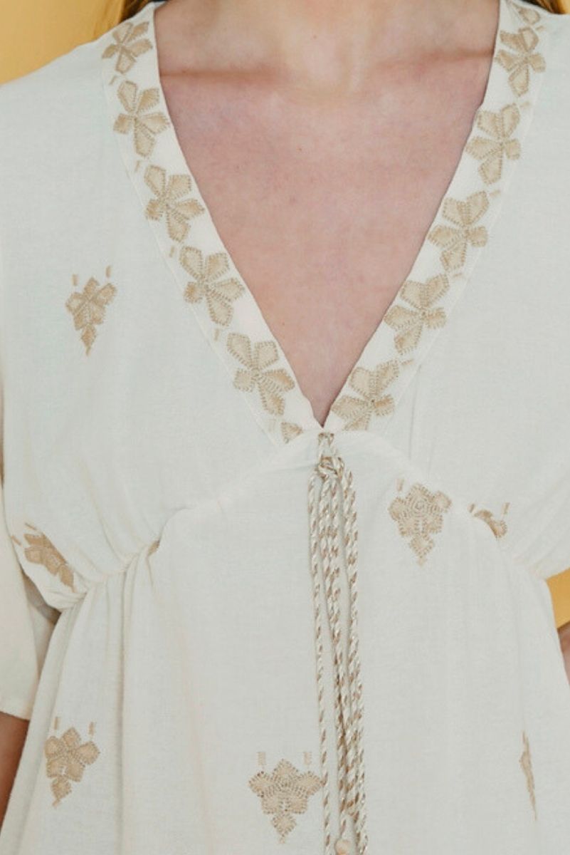 vega cotton short dress