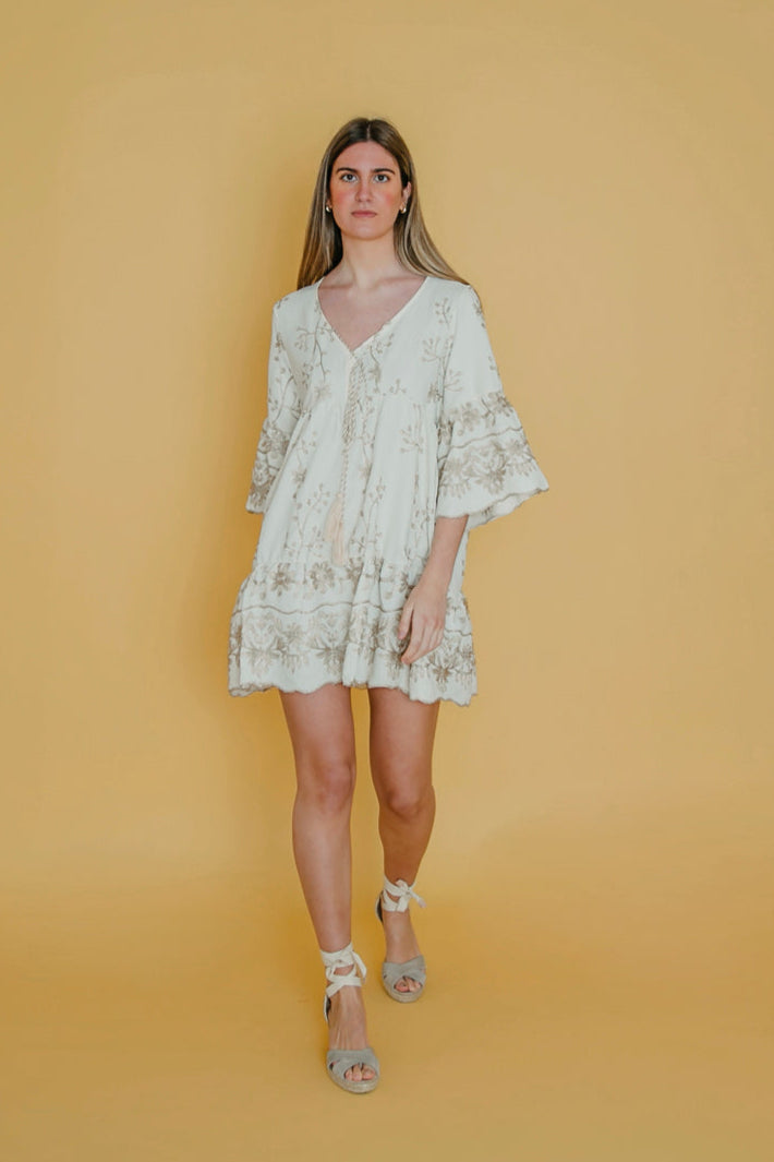 gala cotton short dress