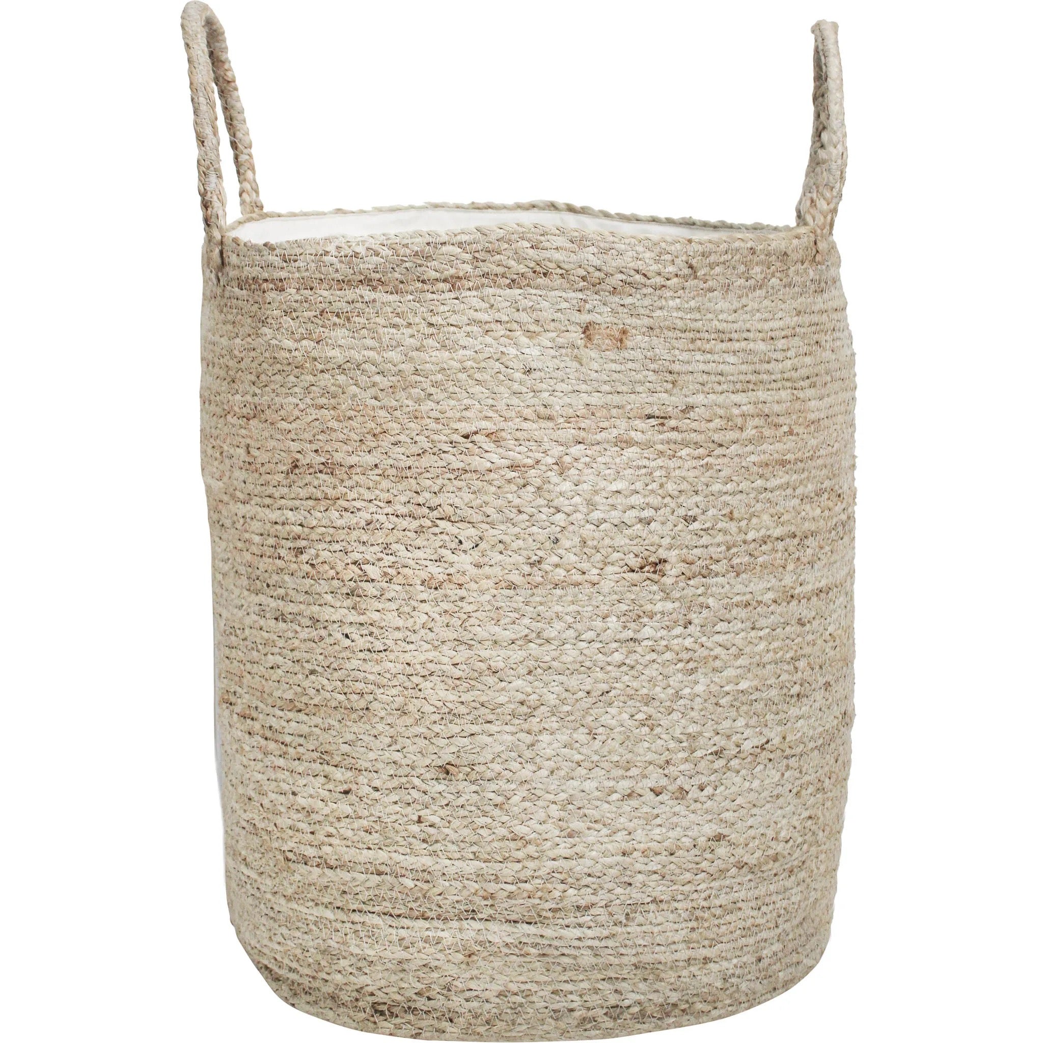 lined basket