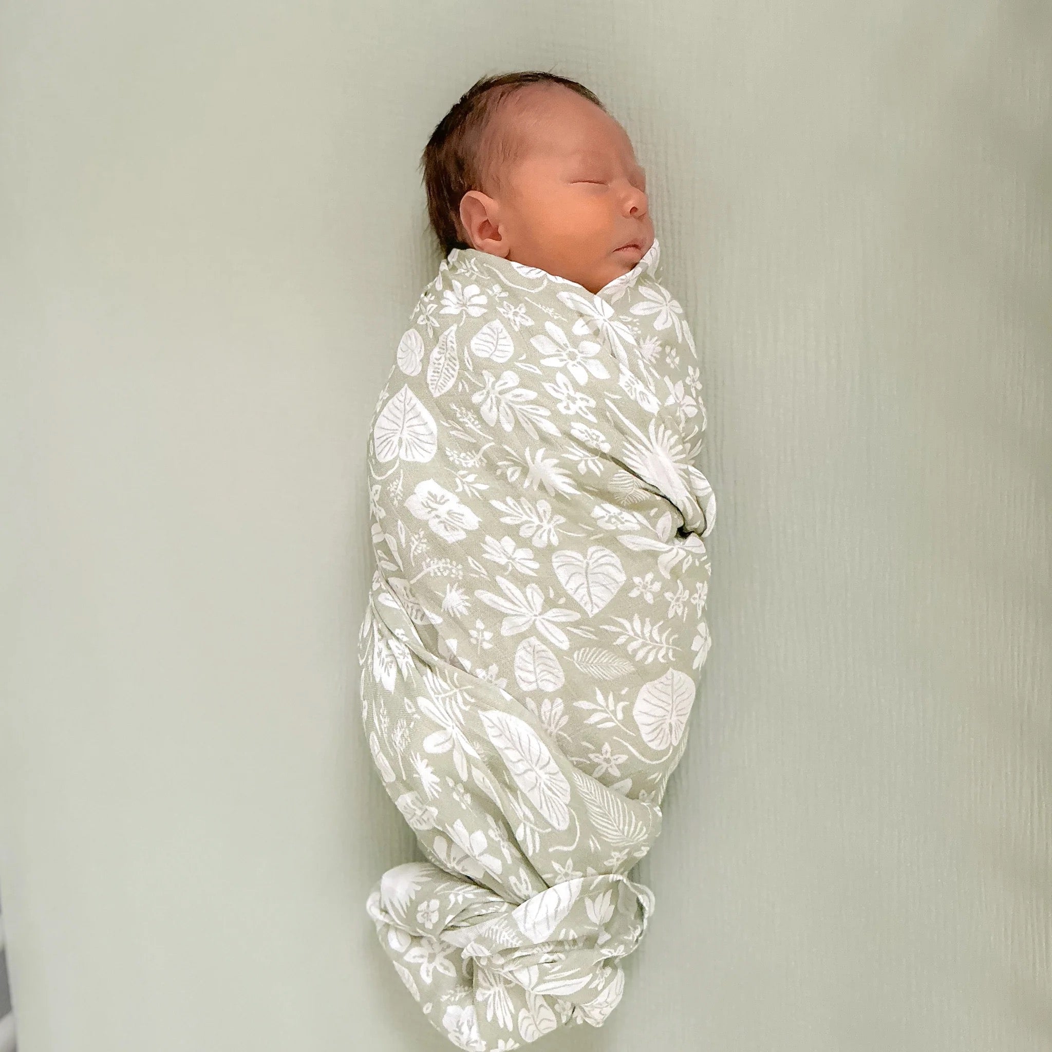 zanzibar organic muslin wrap swaddle