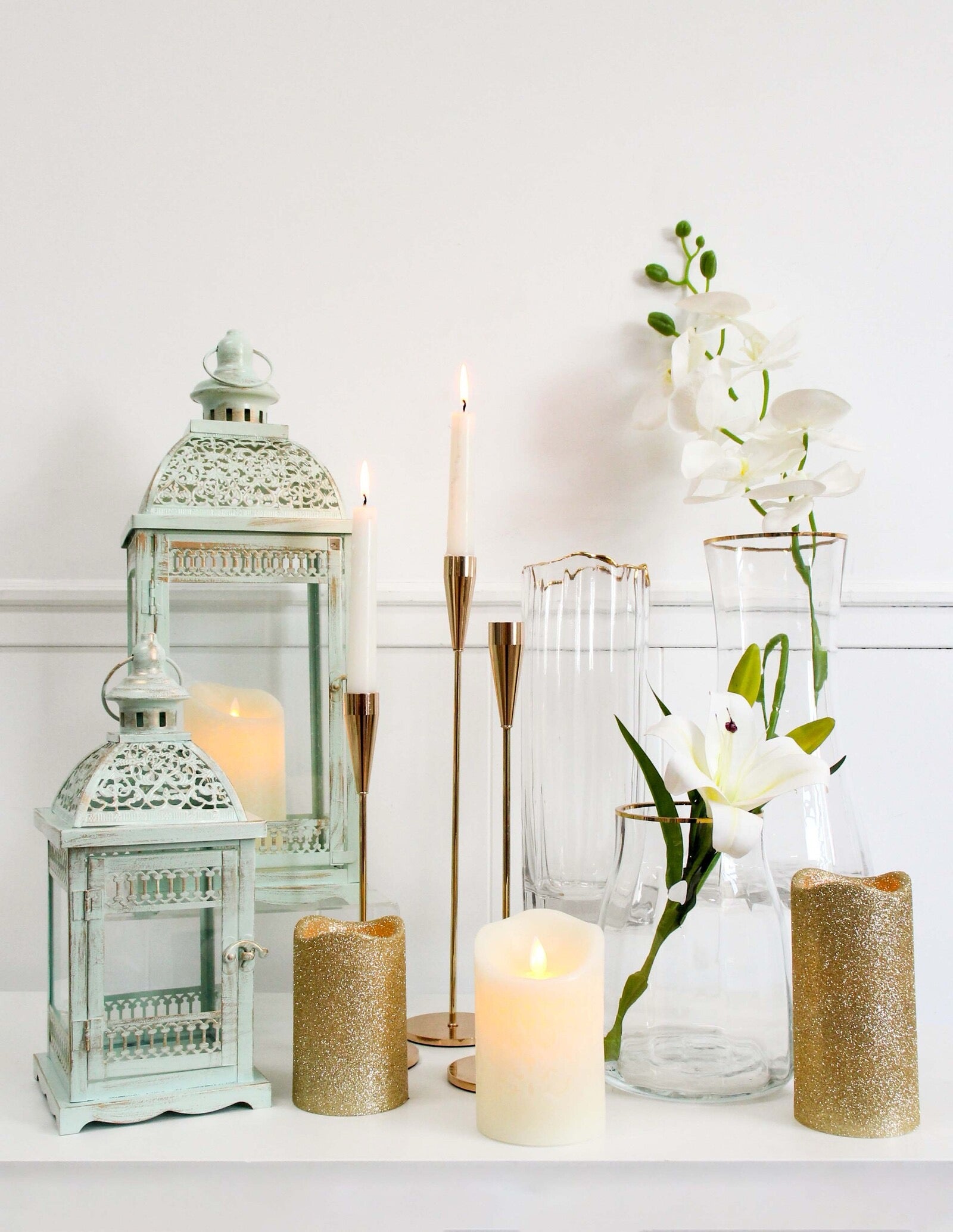 cliffe sml clear vase