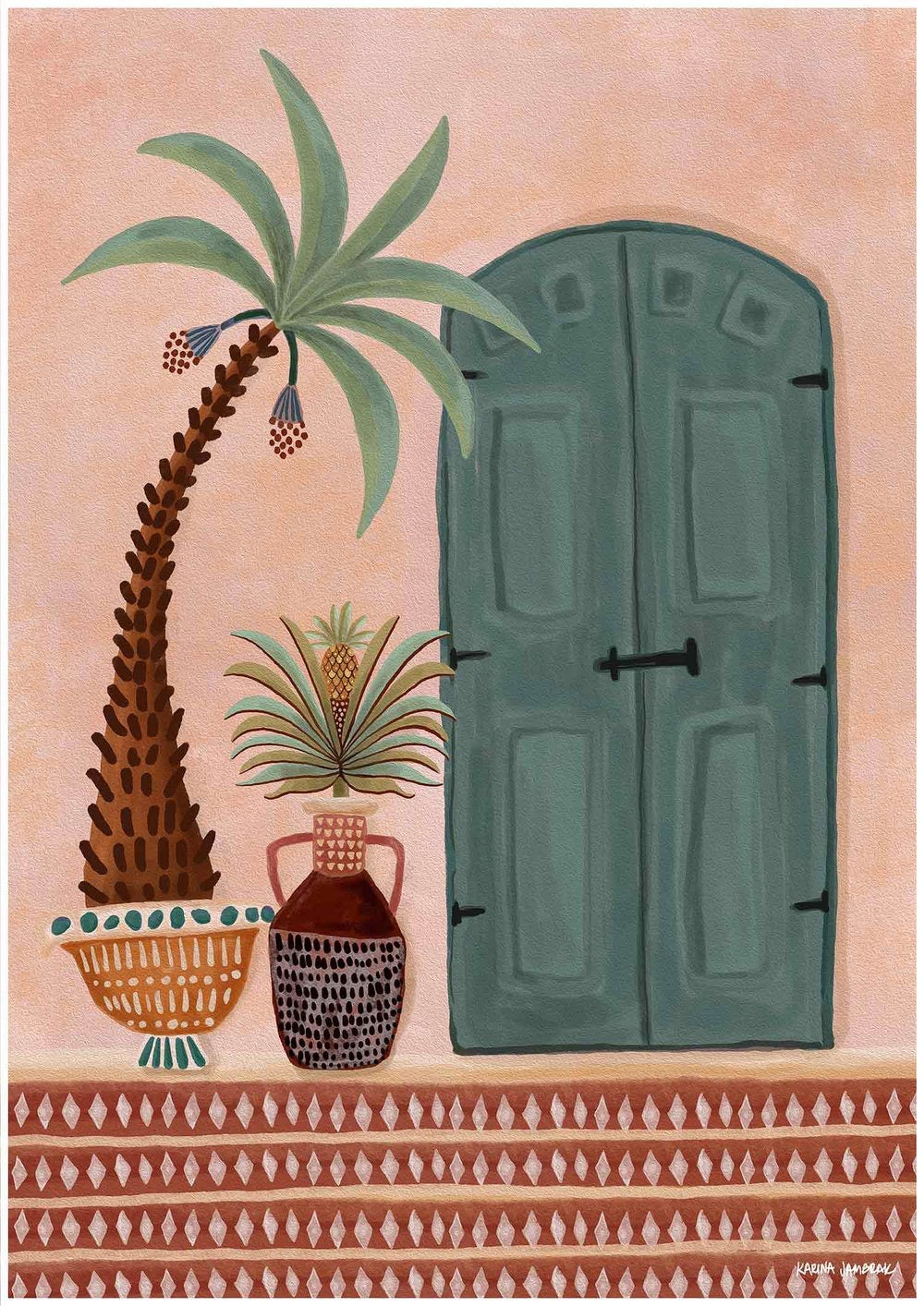 【karina jambrak art】the door to palmaloma
