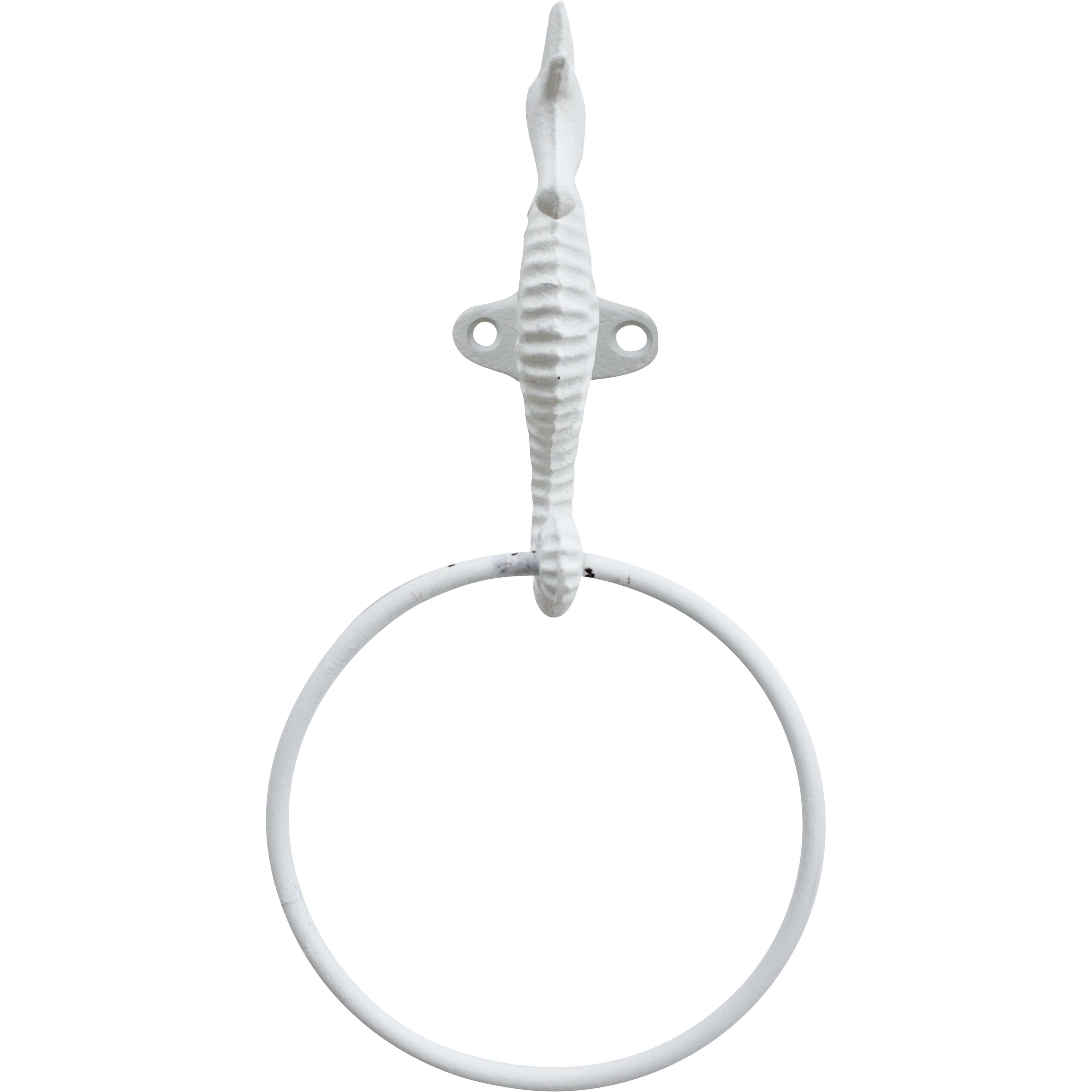 towel ring seahorse