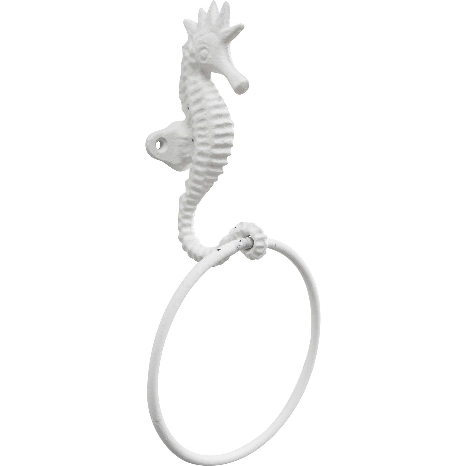 towel ring seahorse