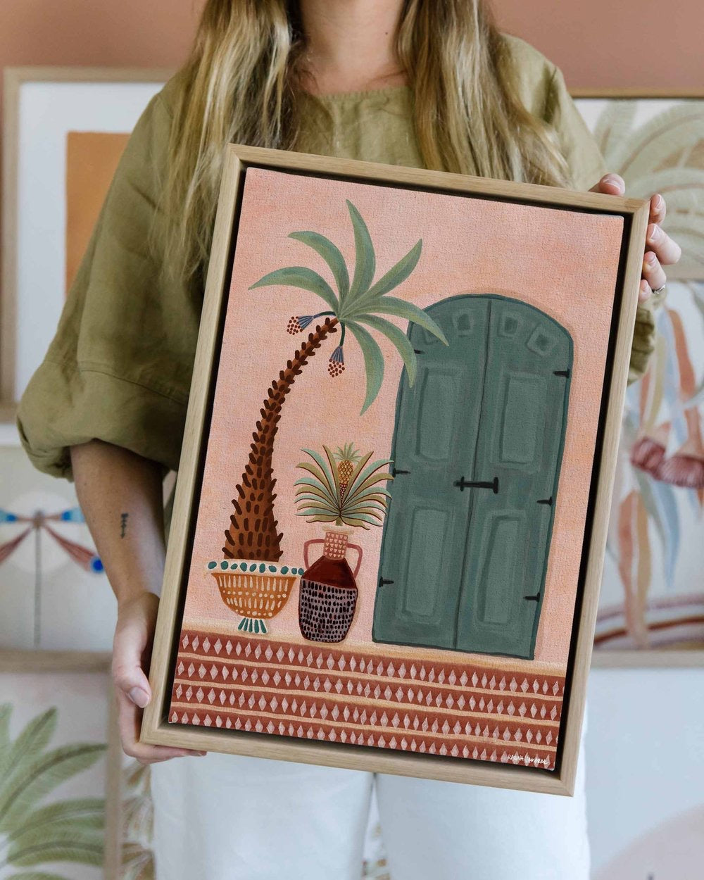 【karina jambrak art】the door to palmaloma