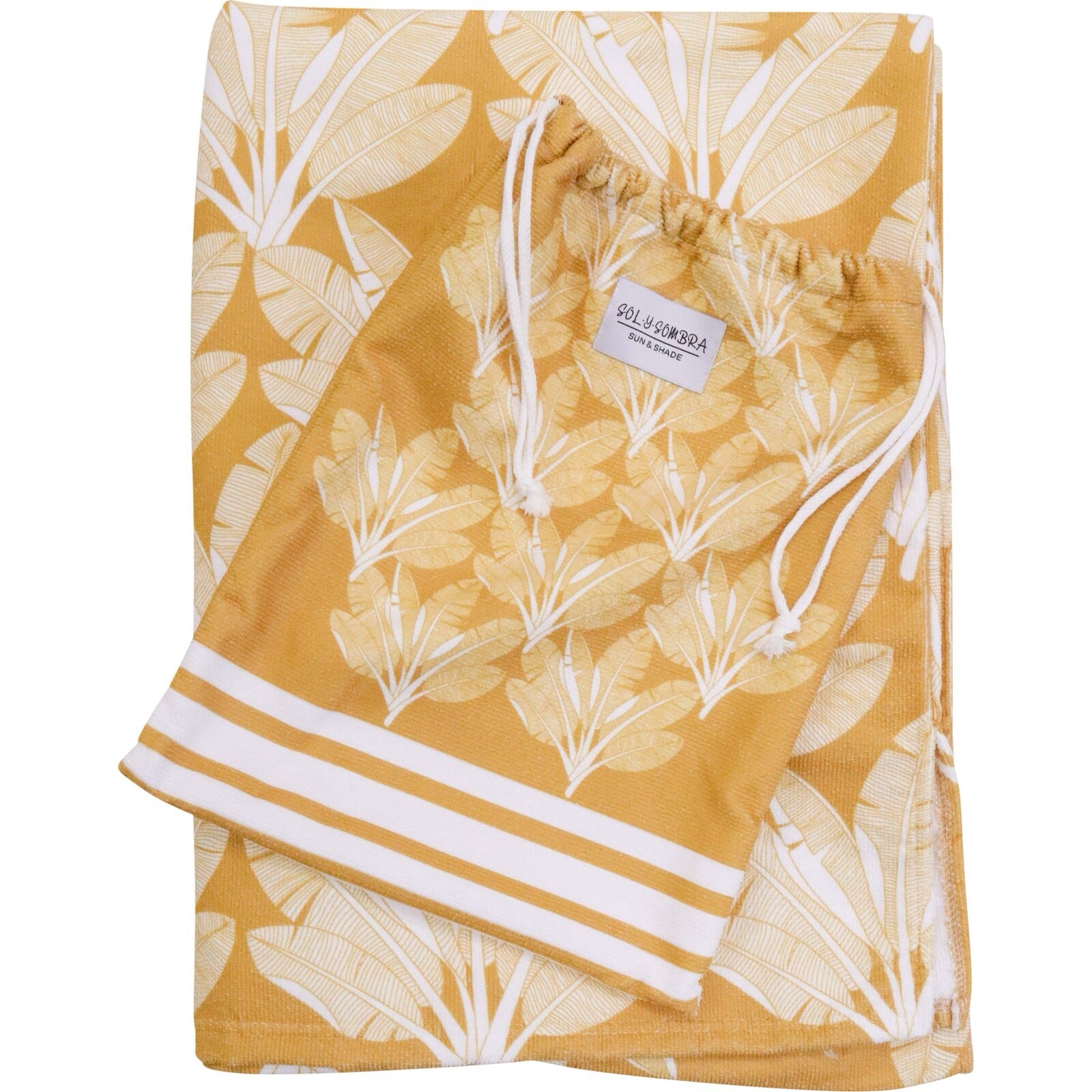 women's towel poncho w/ bag palmettto