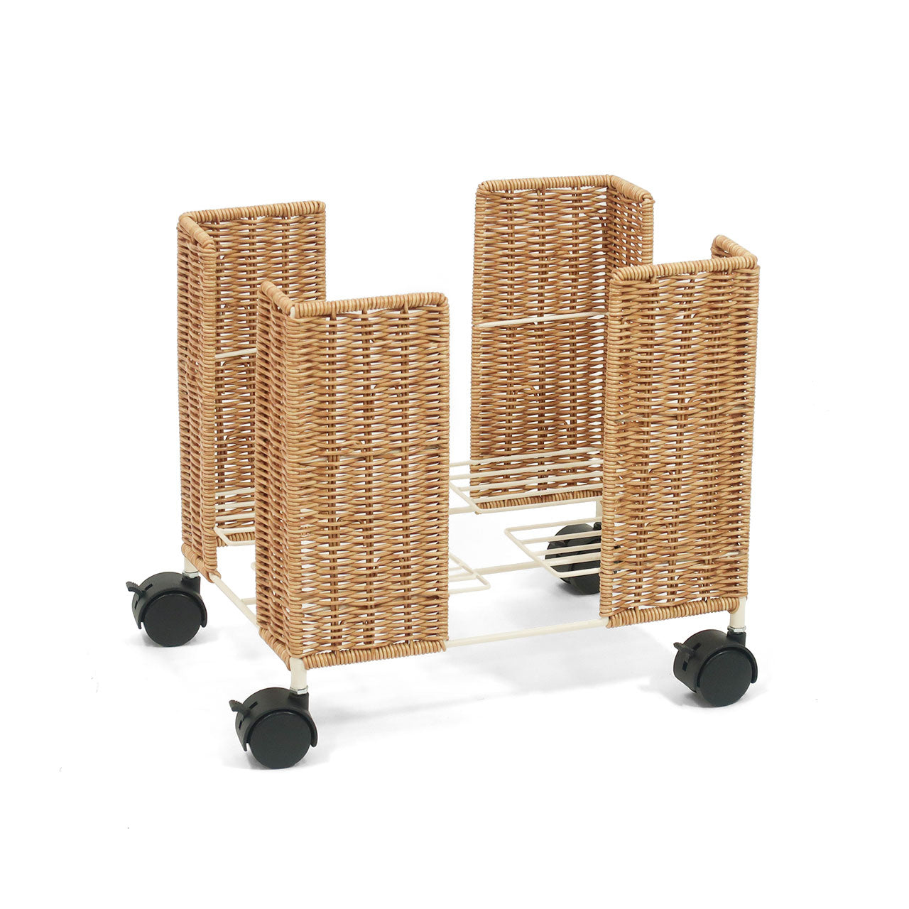 rattan newspaper stocker