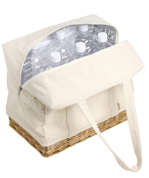 willow canvas cooler bag