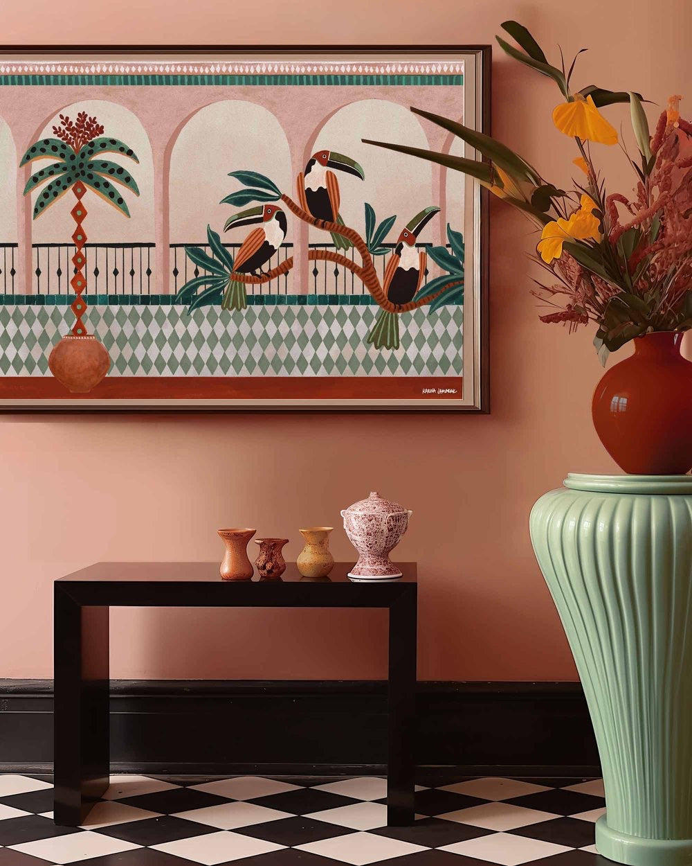 【karina jambrak art】toucan terrace