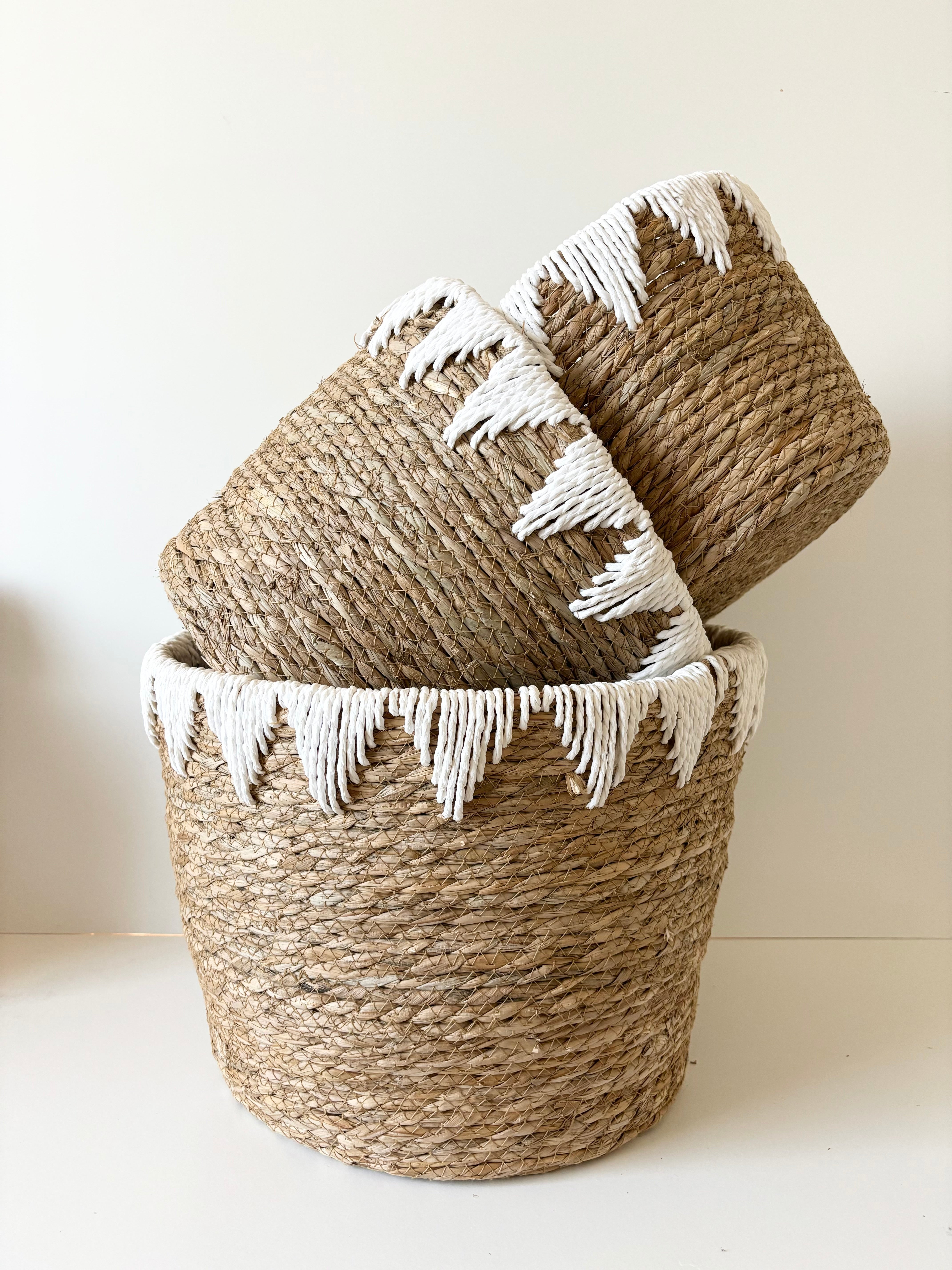 maji grass basket