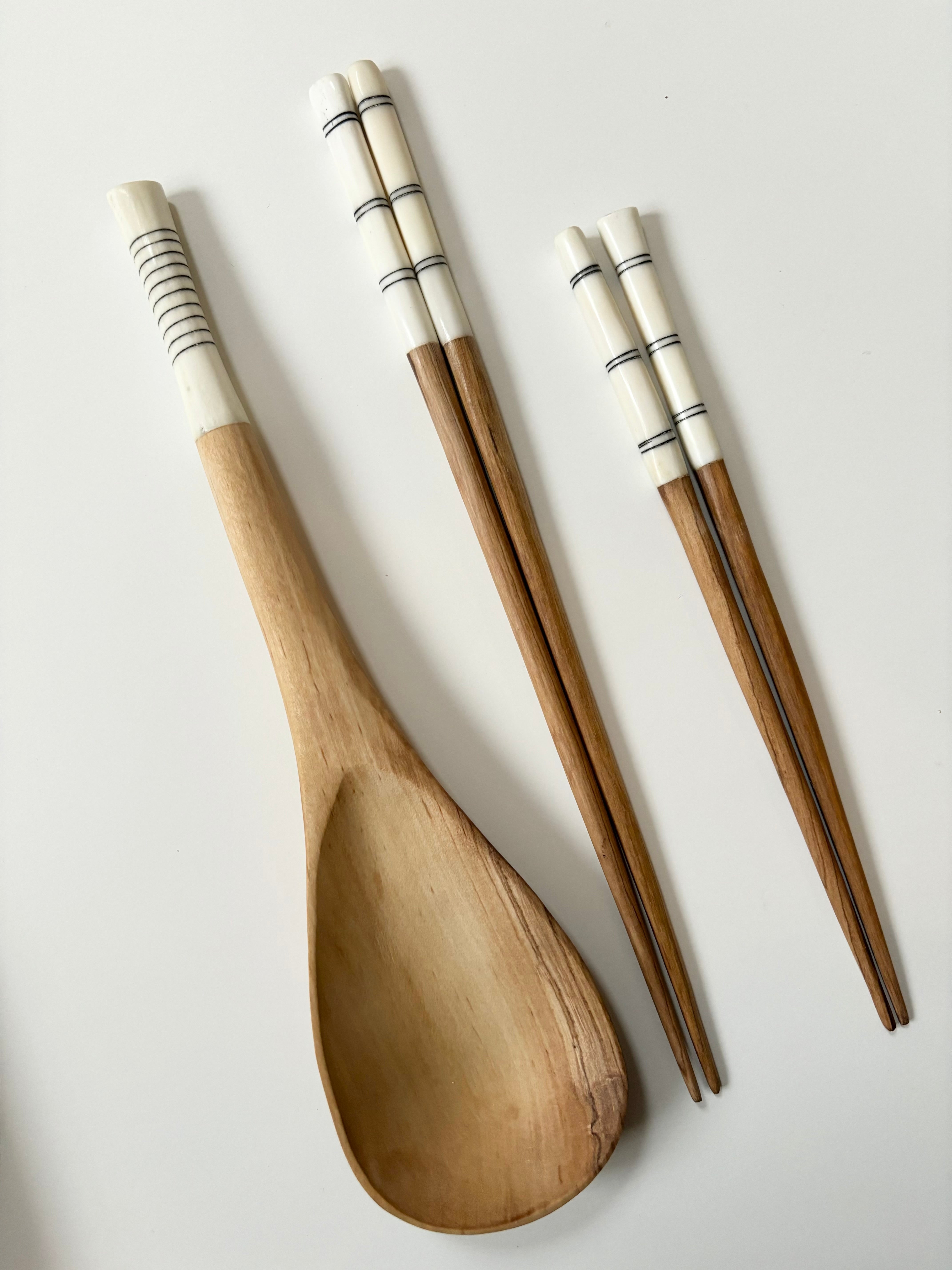 olive wood cutlery
