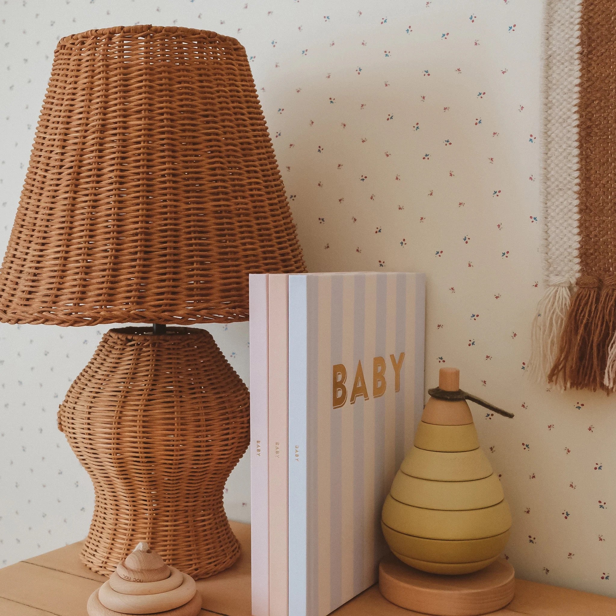 Baby Book - Cloud Stripe