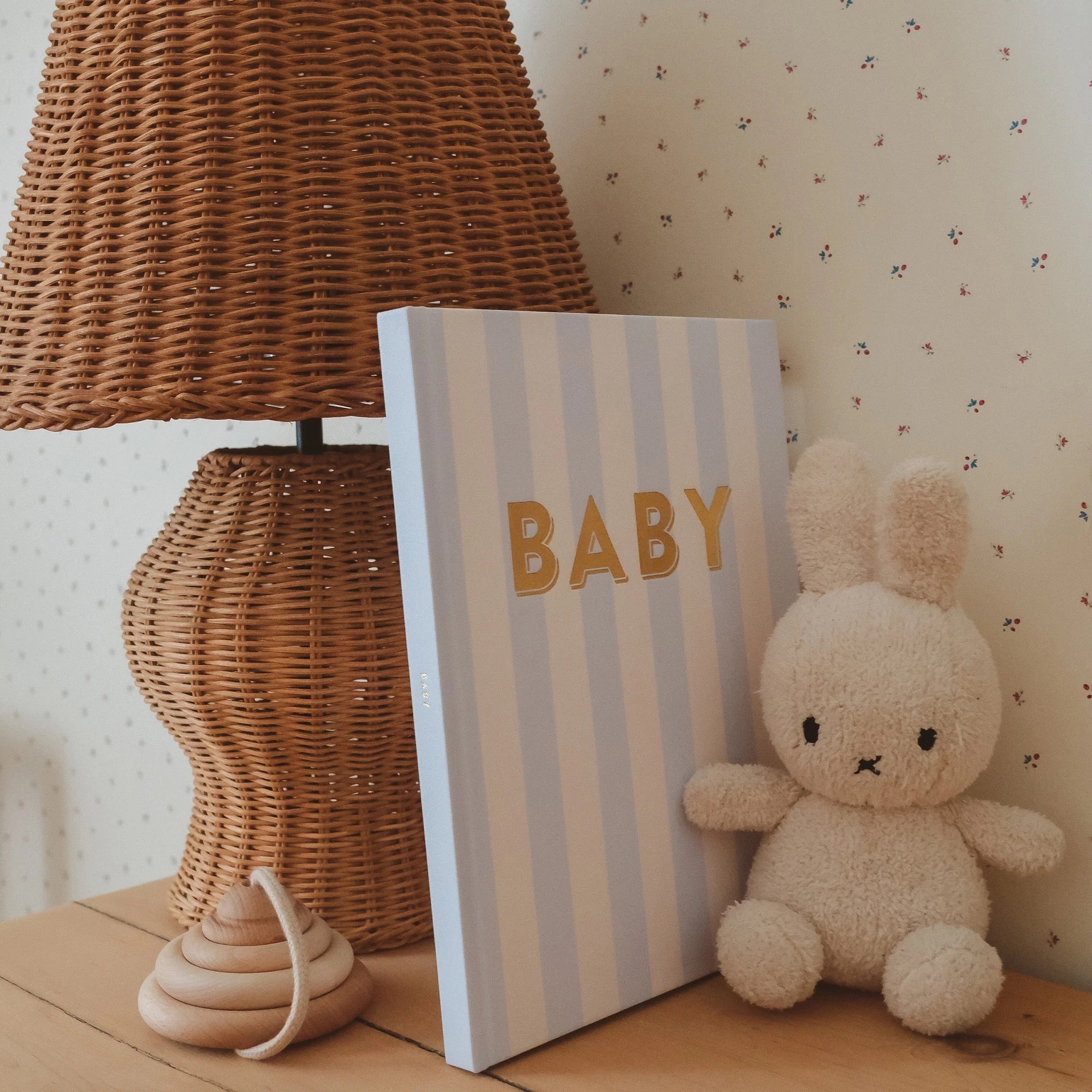 Baby Book - Cloud Stripe