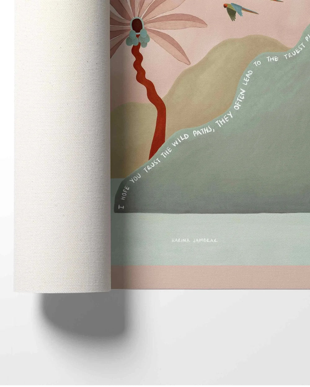 【karina jambrak art】trust the wild paths