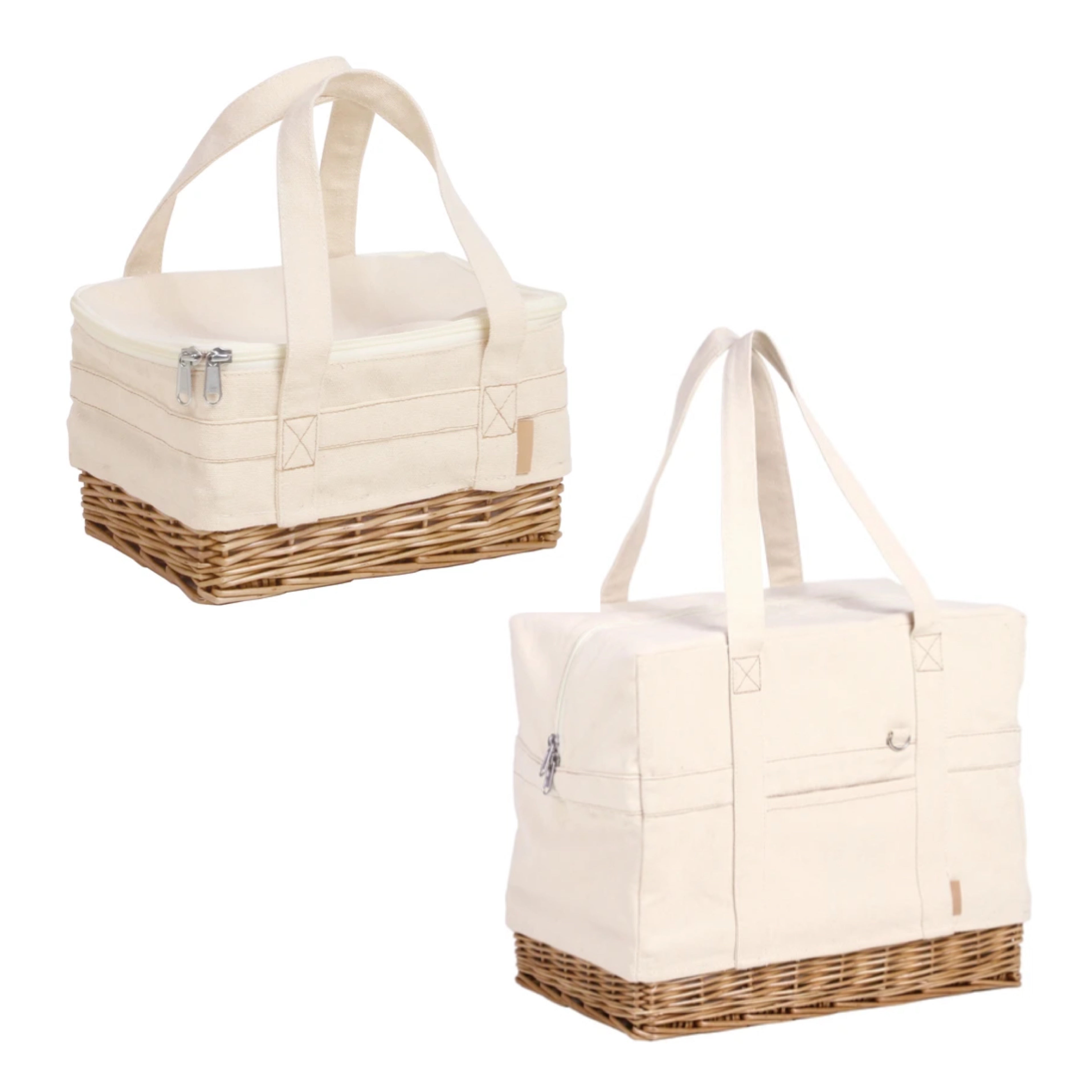 willow canvas cooler bag