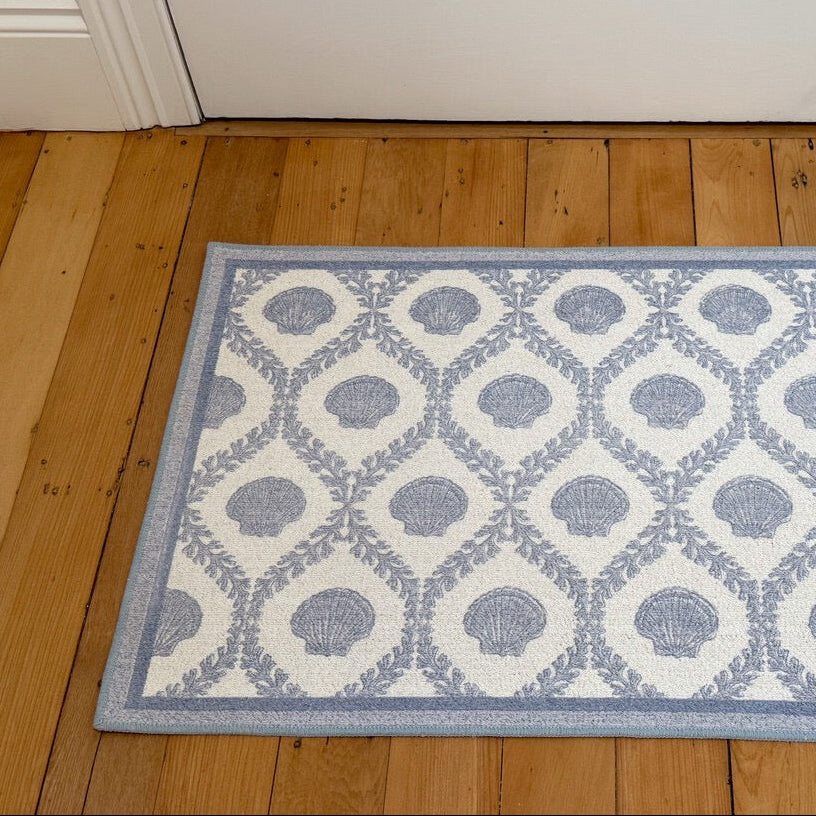 shell runner rug