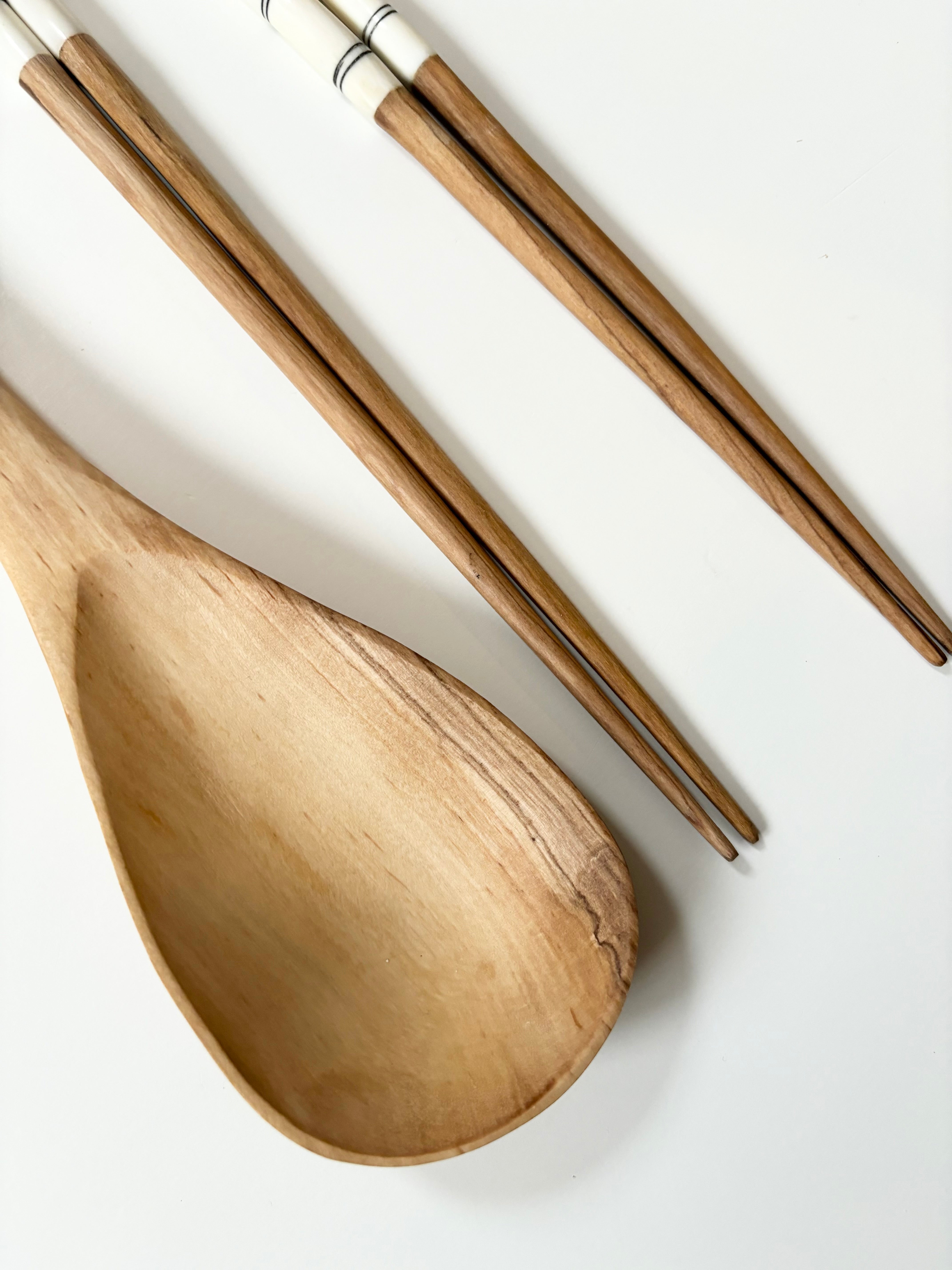 olive wood cutlery
