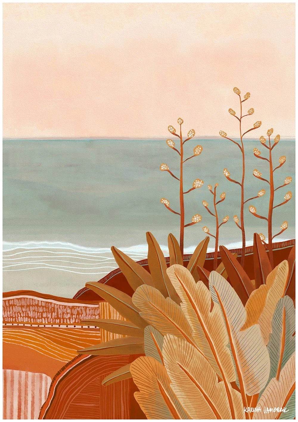 【karina jambrak art】ocean walk vista