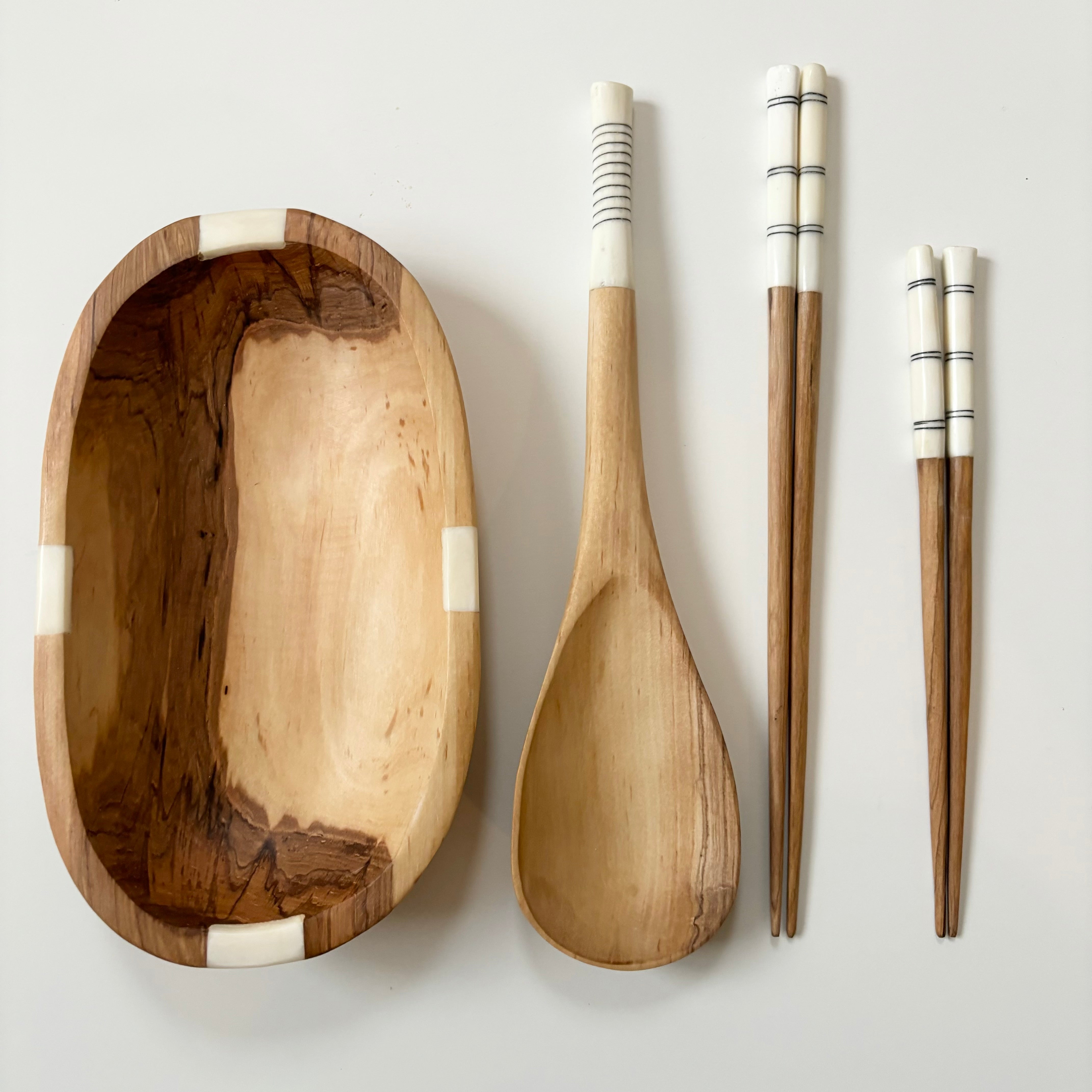 olive wood cutlery
