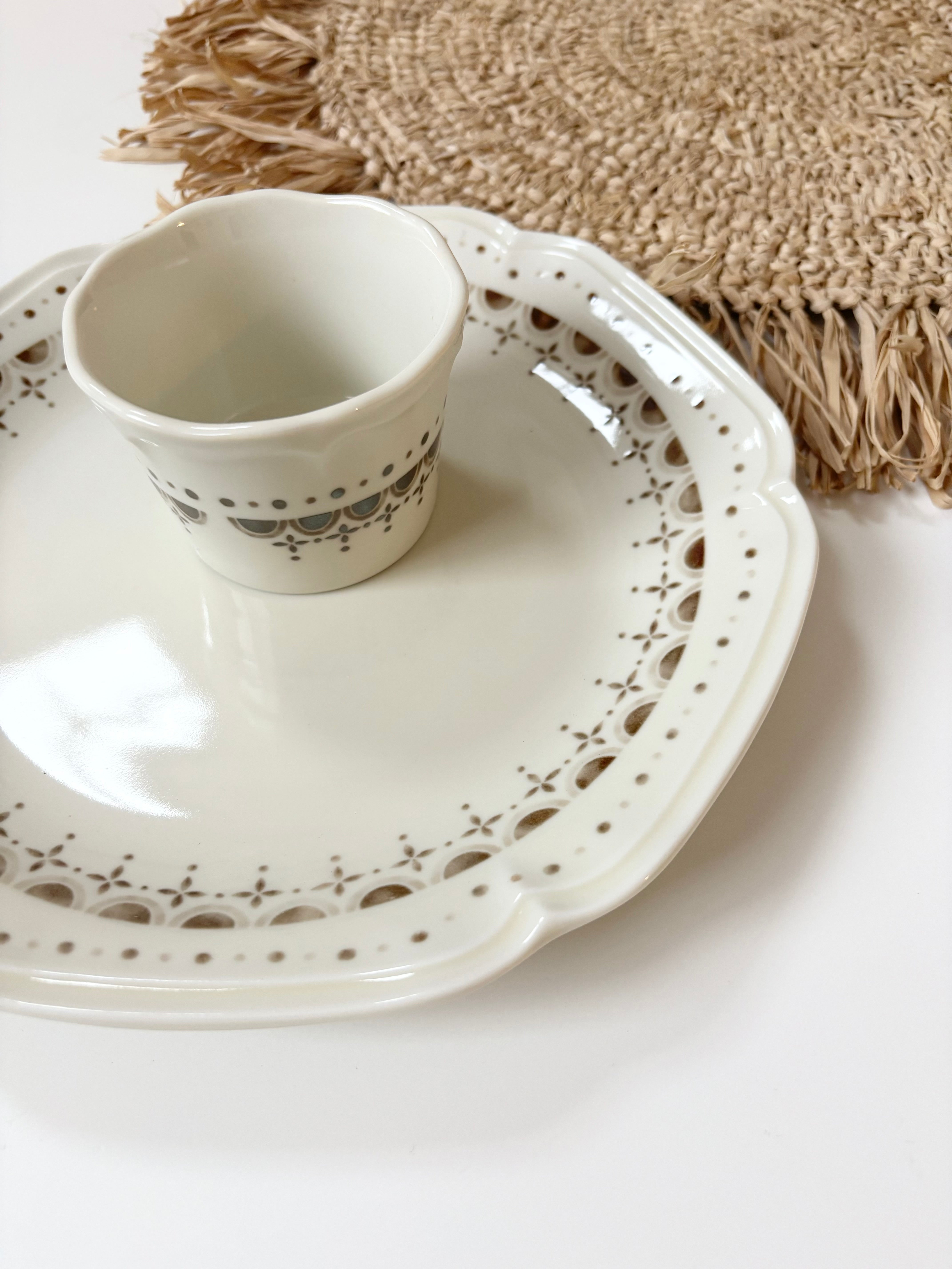 lace chouchou tableware