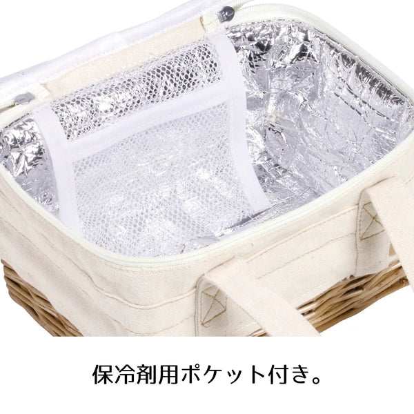 willow canvas cooler bag