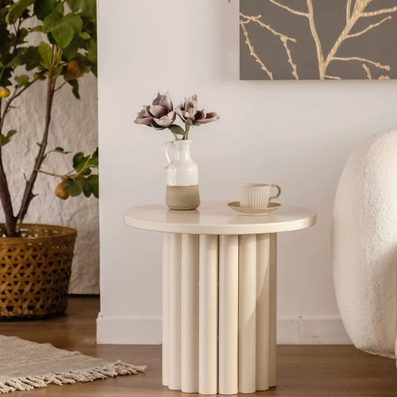 French style round table