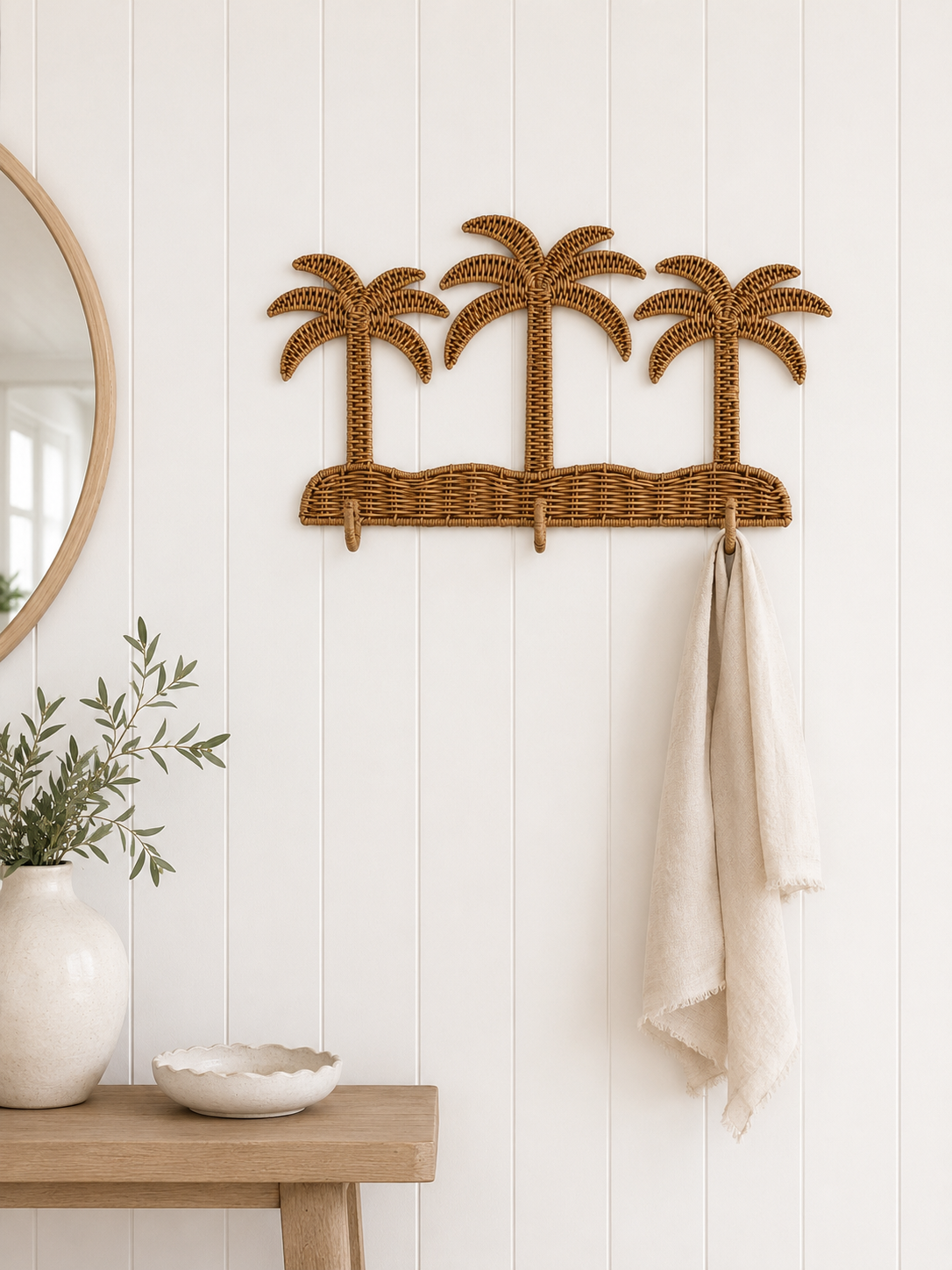 palm tree wall hook