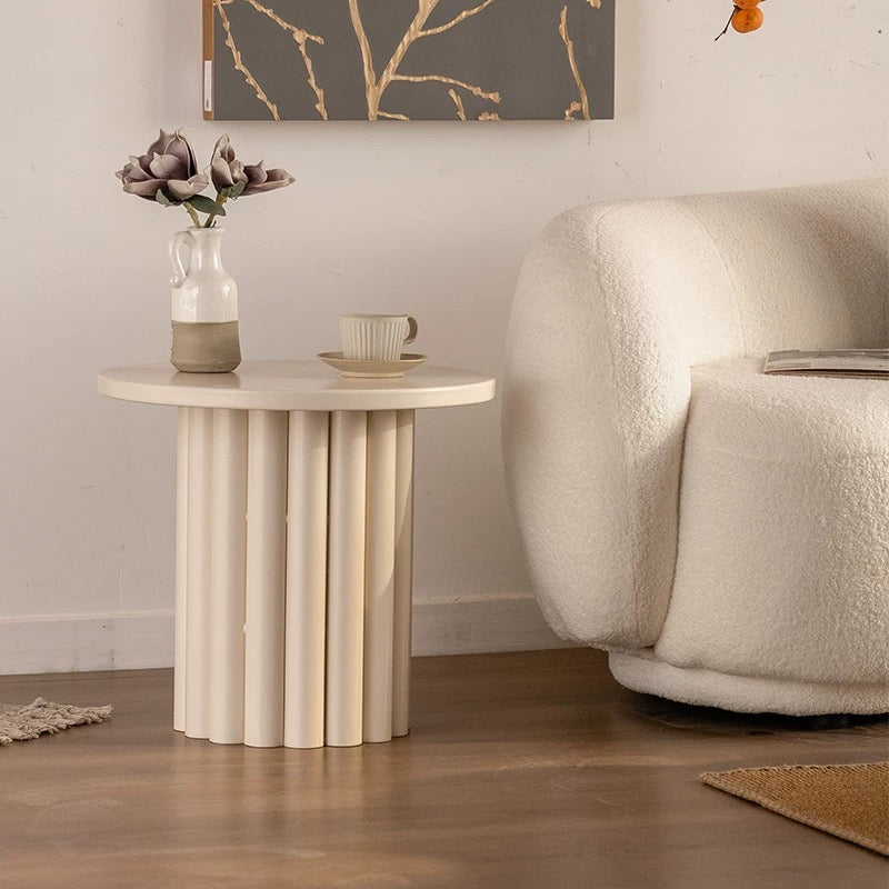 French style round table