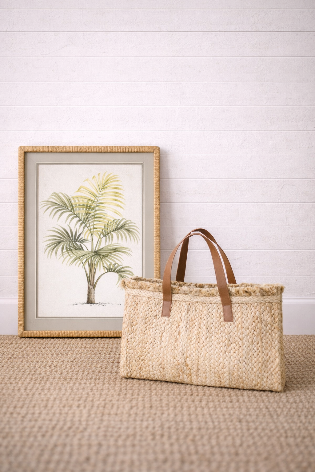 jute cabana bag