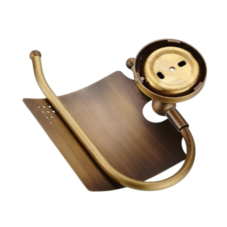 copper toilet paper holder