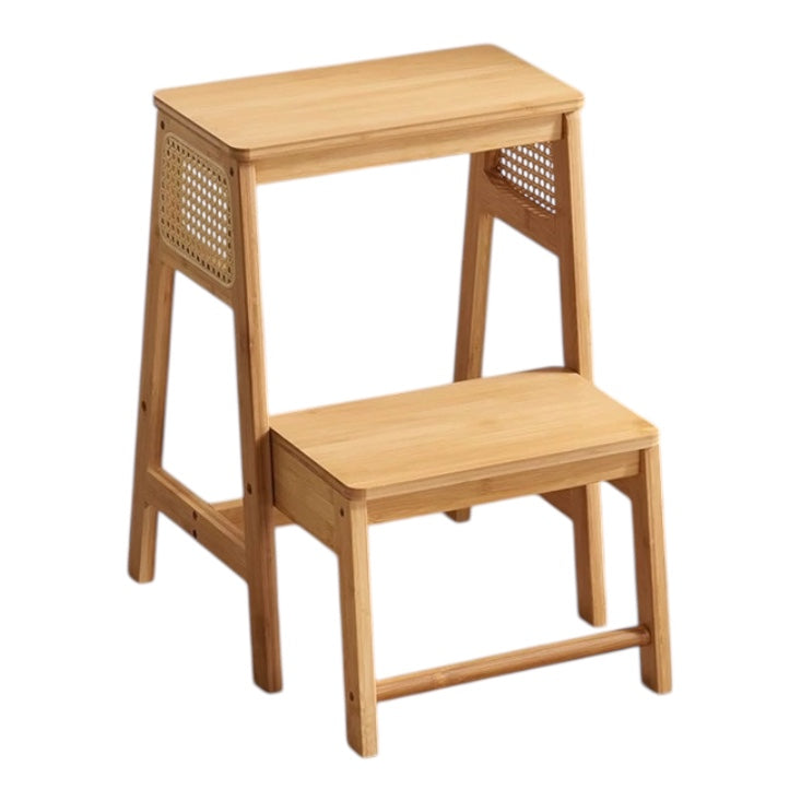 rattan step stool