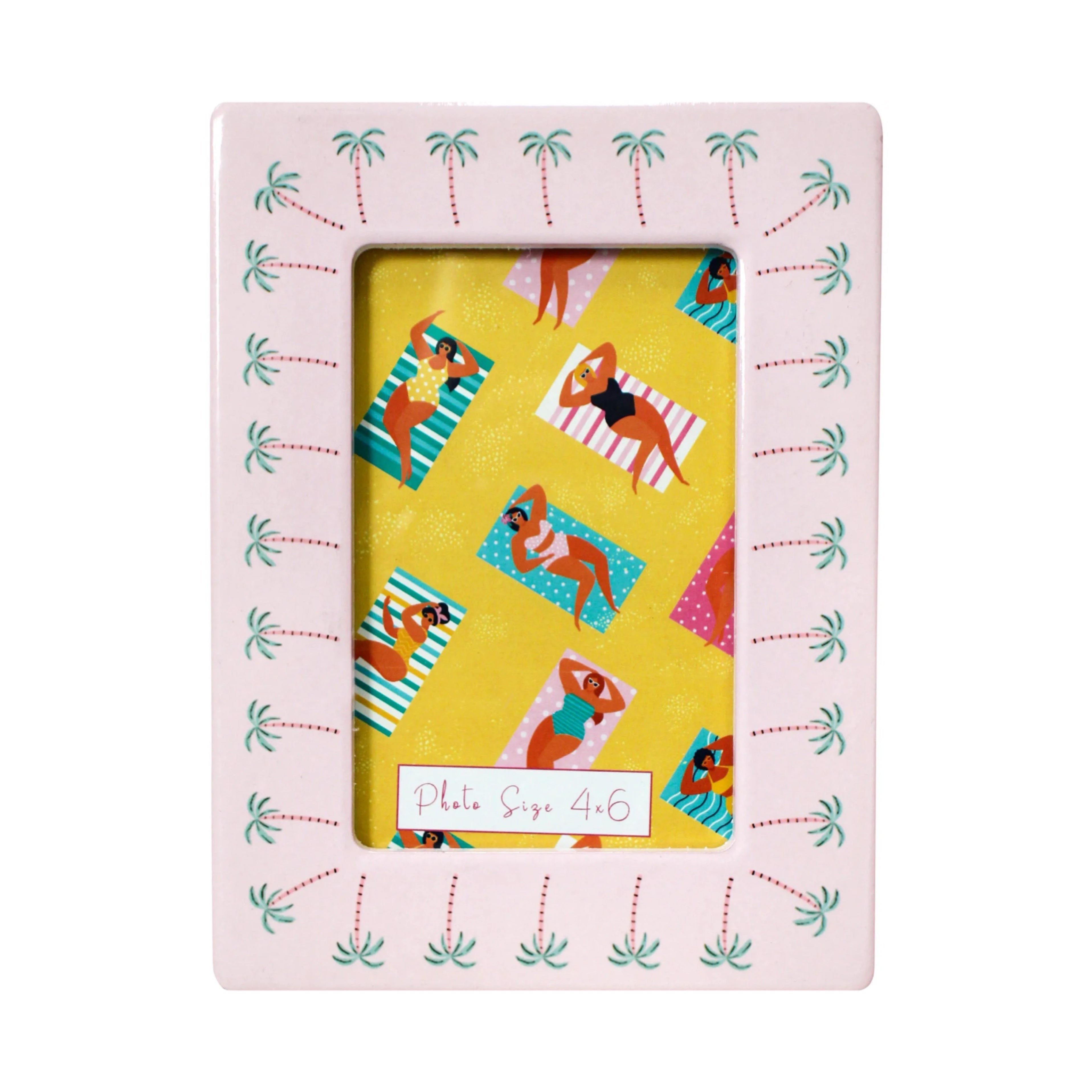 funky palm frame