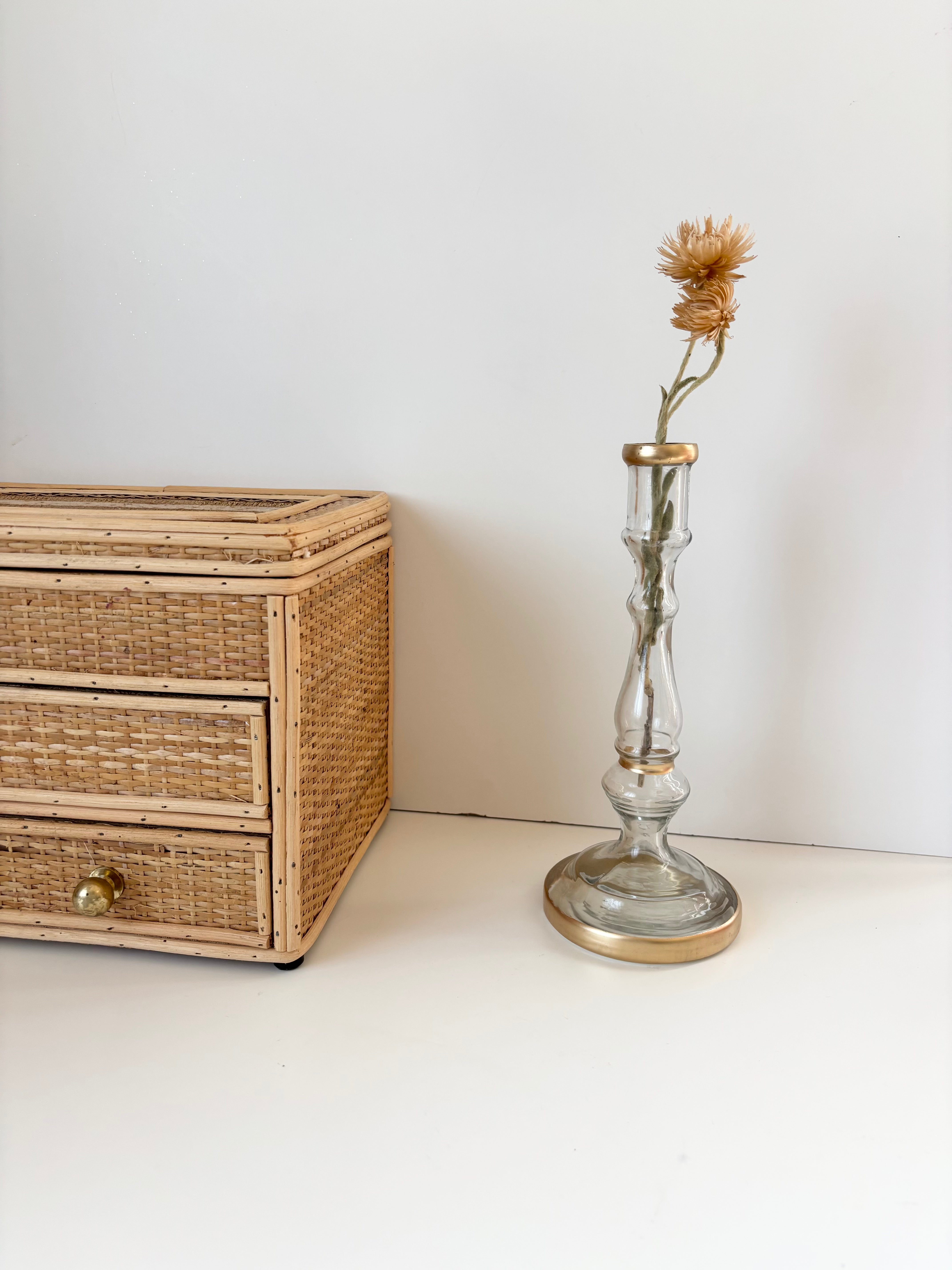 Firozabad glass vase