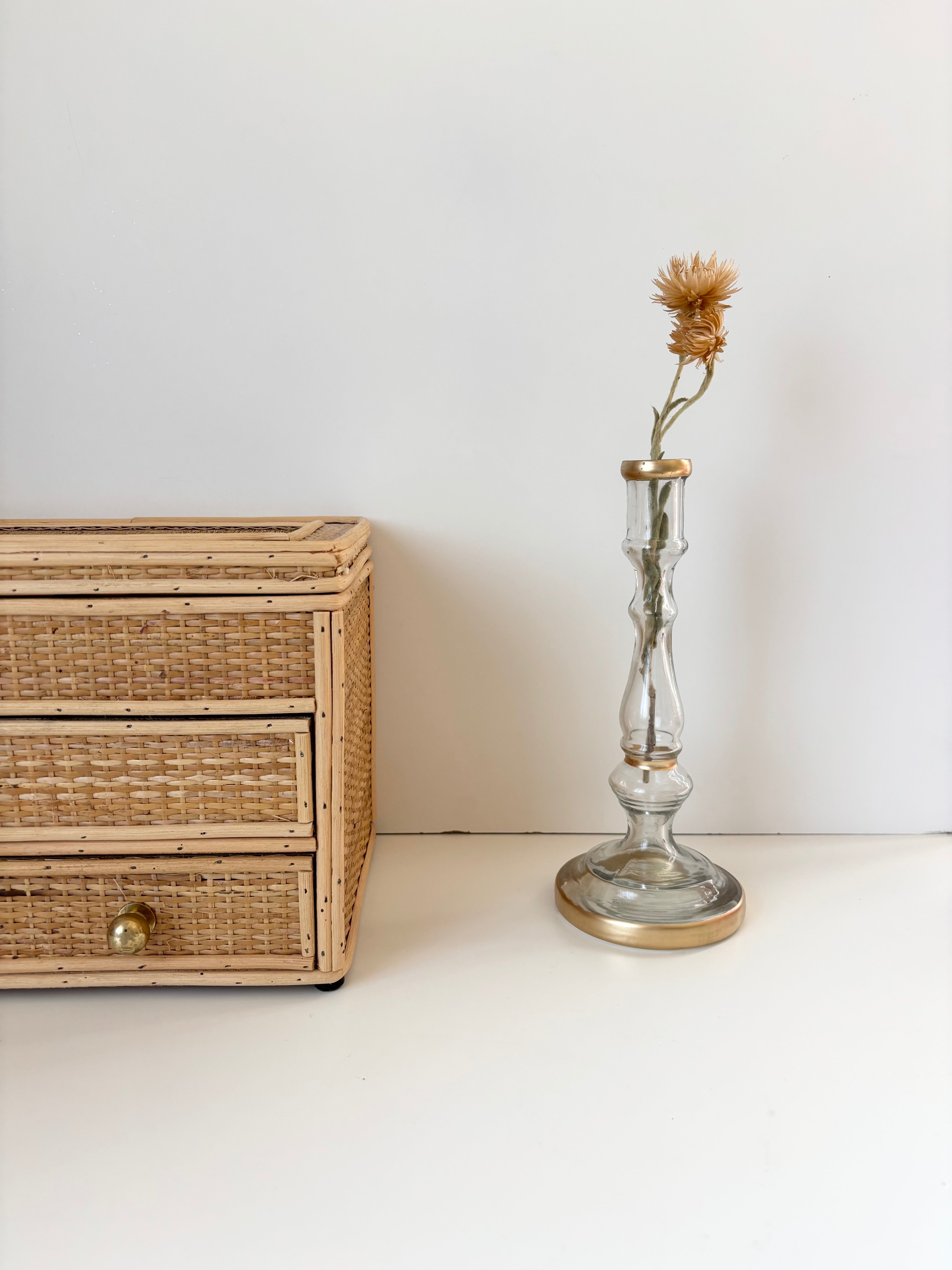 Firozabad glass vase