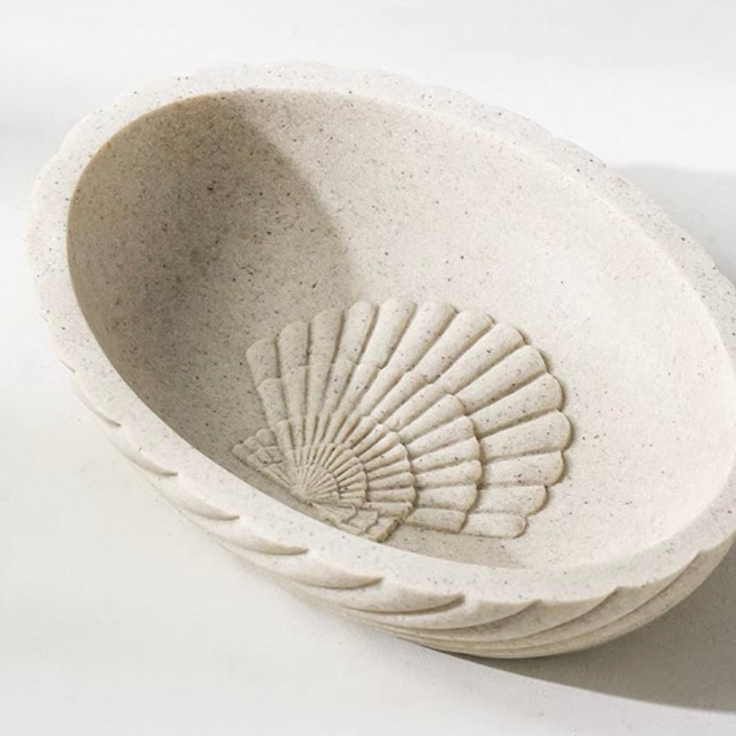 shell resin soap dish
