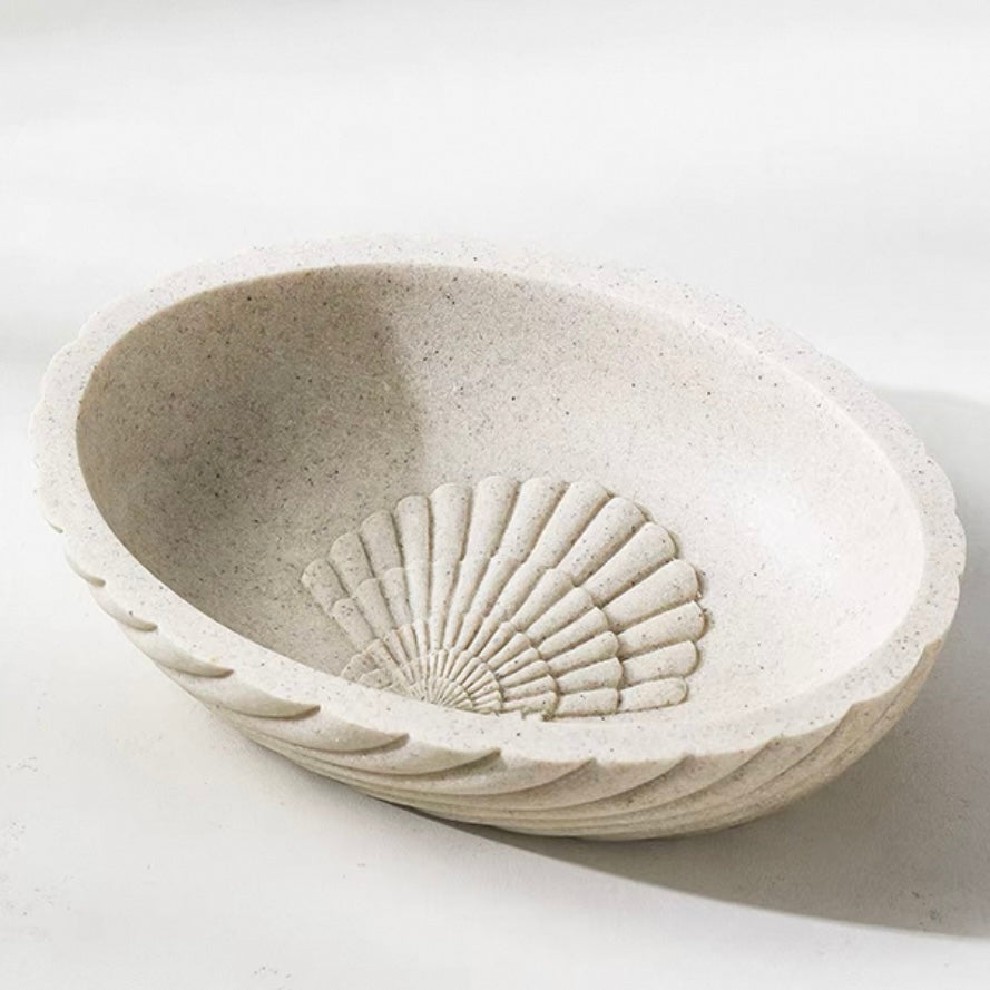 shell resin soap dish