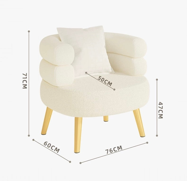 cozy accent armchair