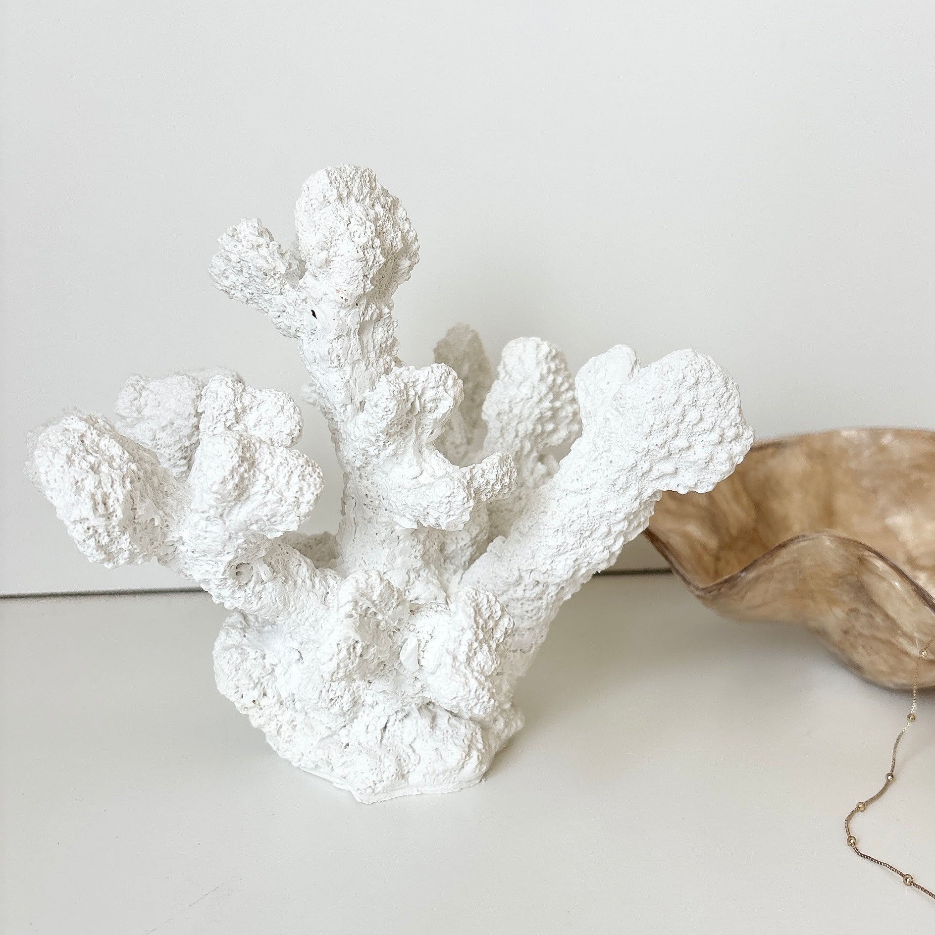 tube coral resin sculpture