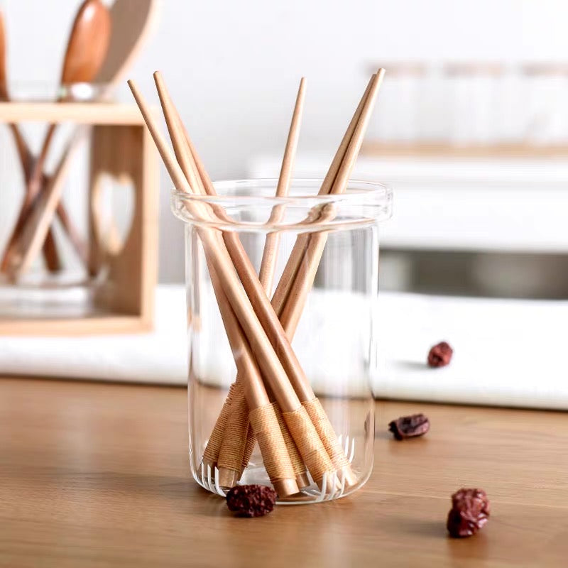 heart chopstick holder