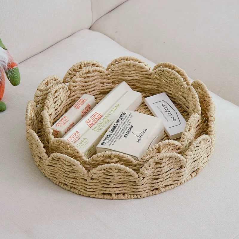 paper rope rim tray