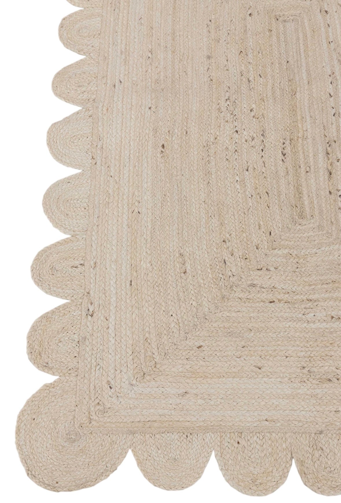 carina scallop jute rug