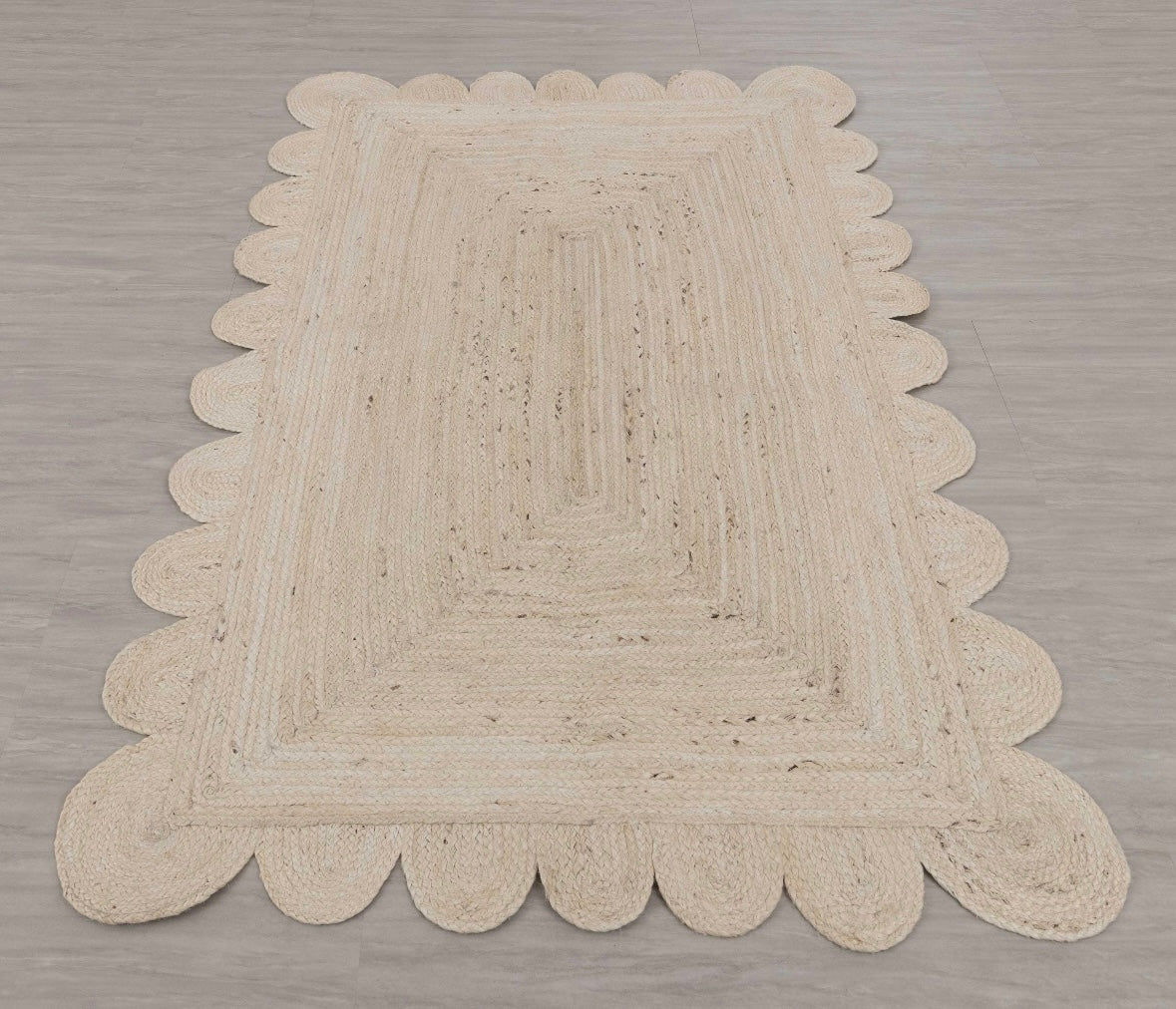 carina scallop jute rug