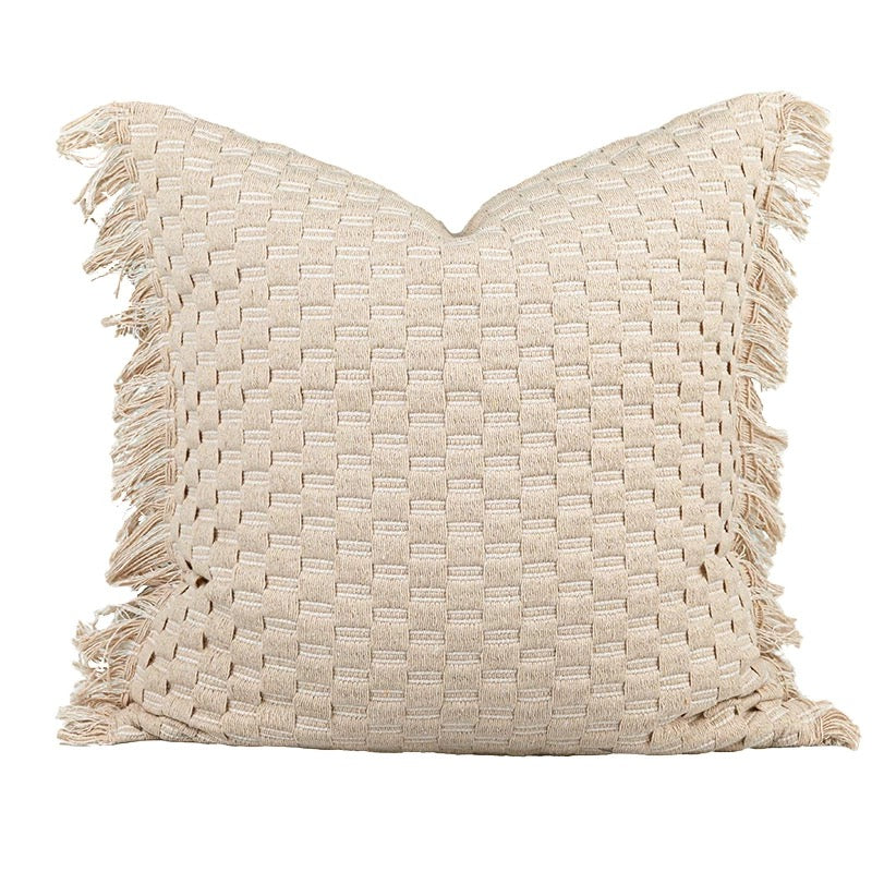 rope wooden ring cushion