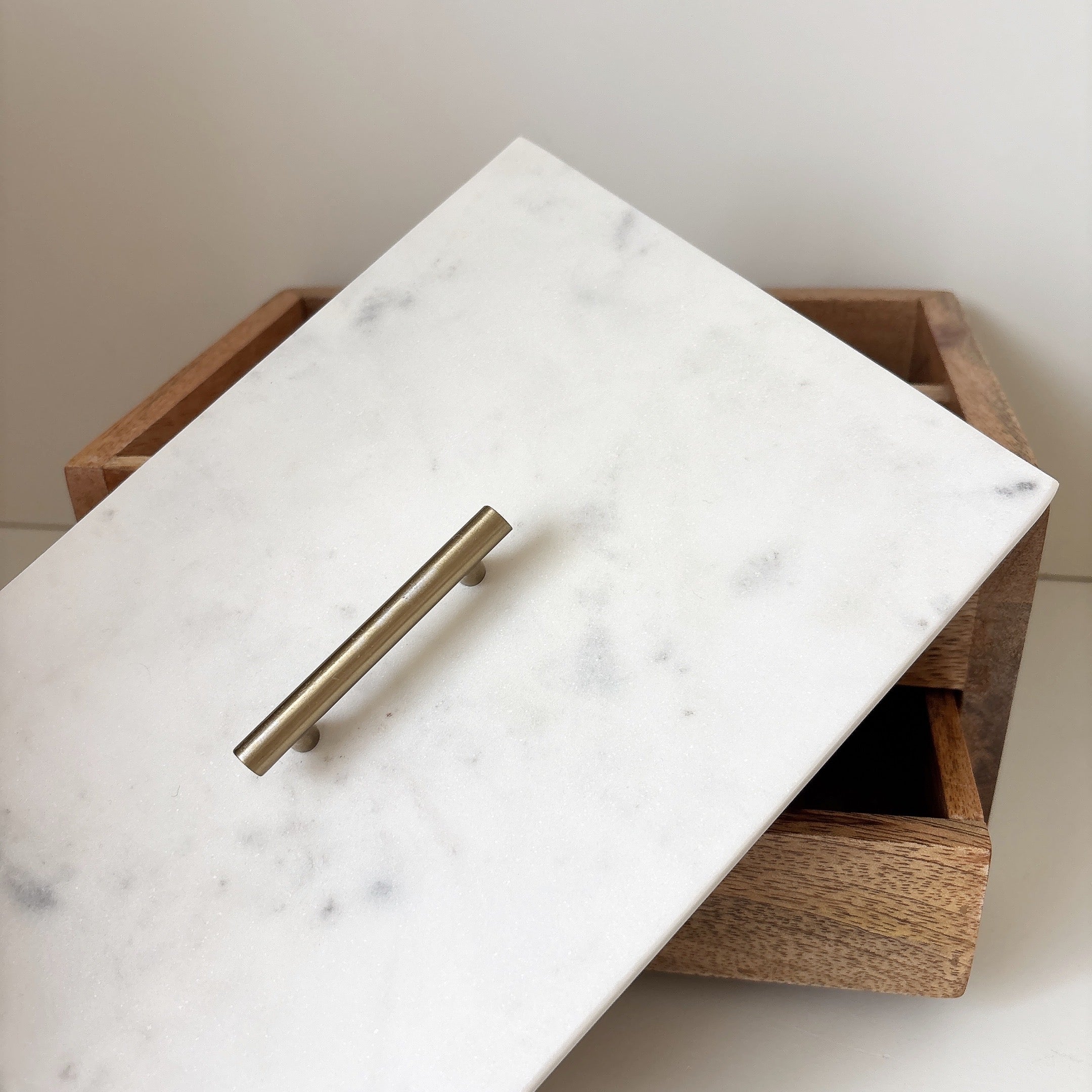 marco marble/wood jewel box