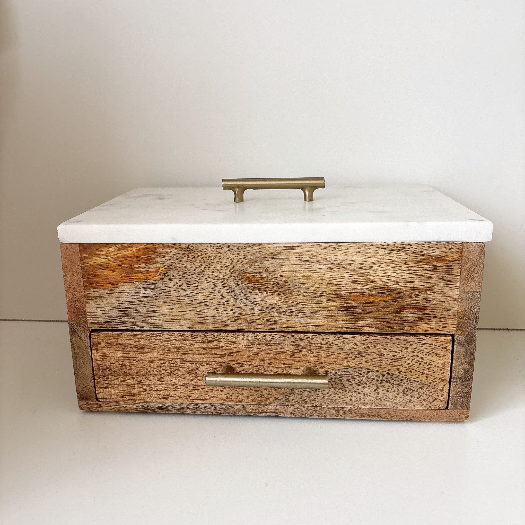 marco marble/wood jewel box