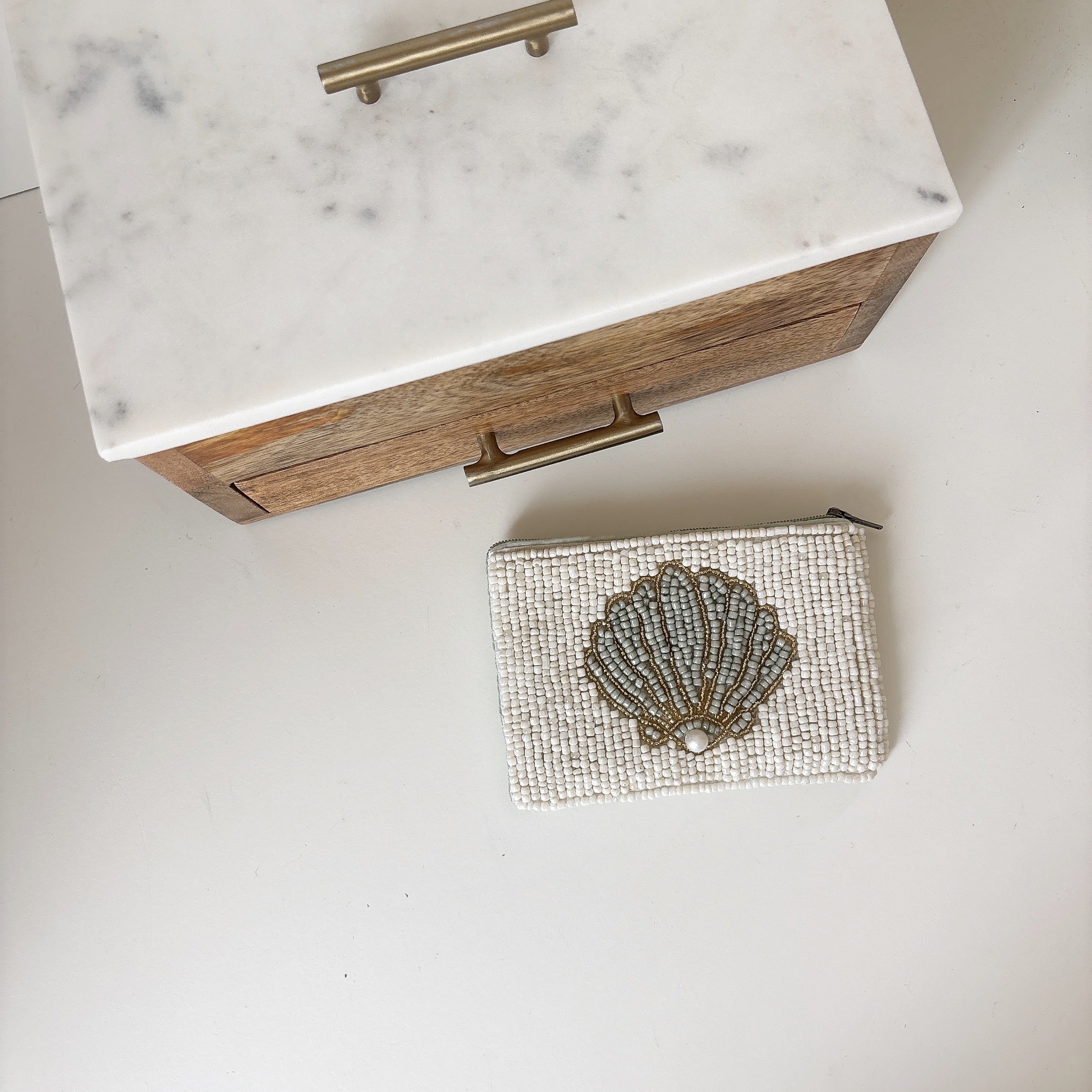 marco marble/wood jewel box